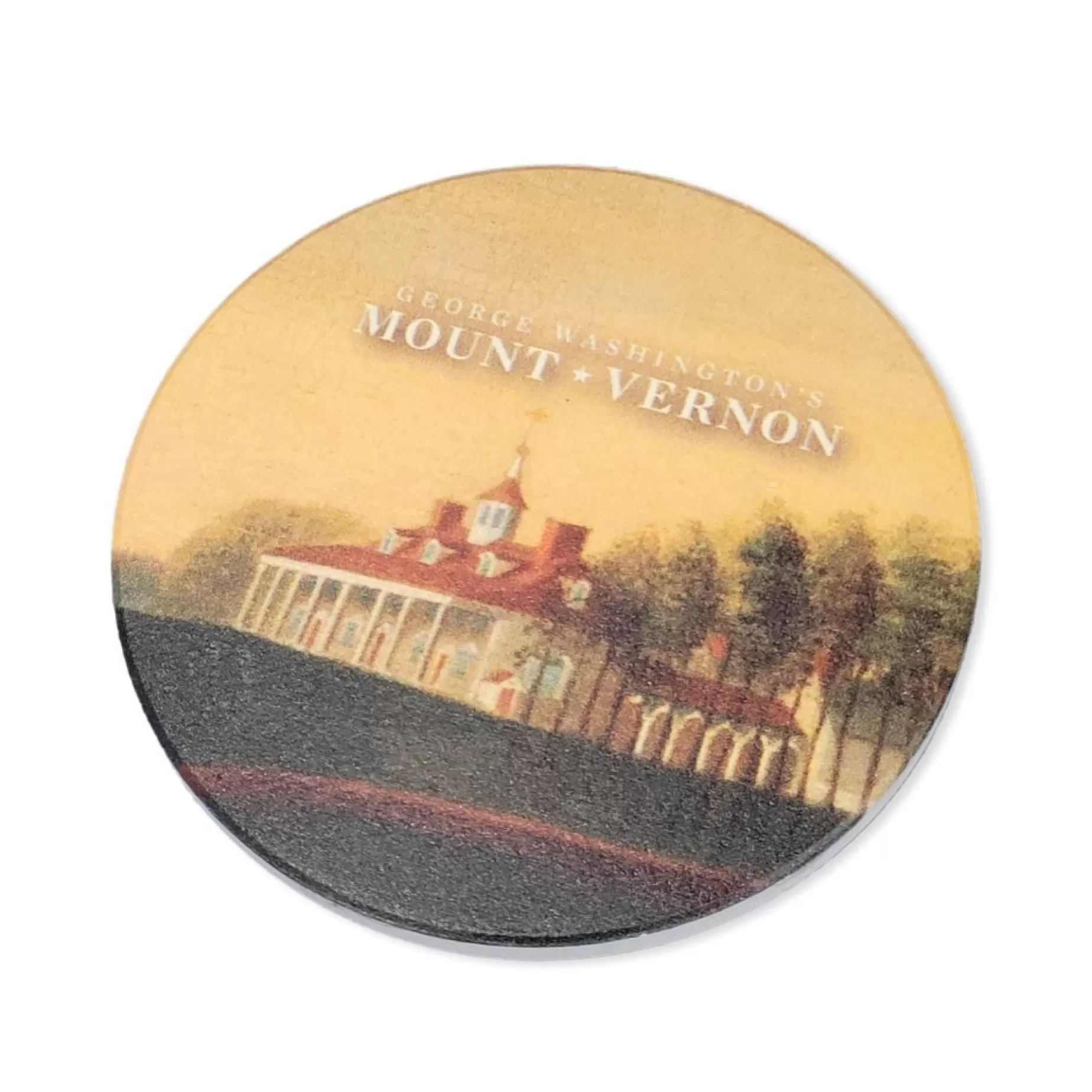 1792 Mount Vernon East Front Coaster<CHARLES PRODUCTS INC. Fashion