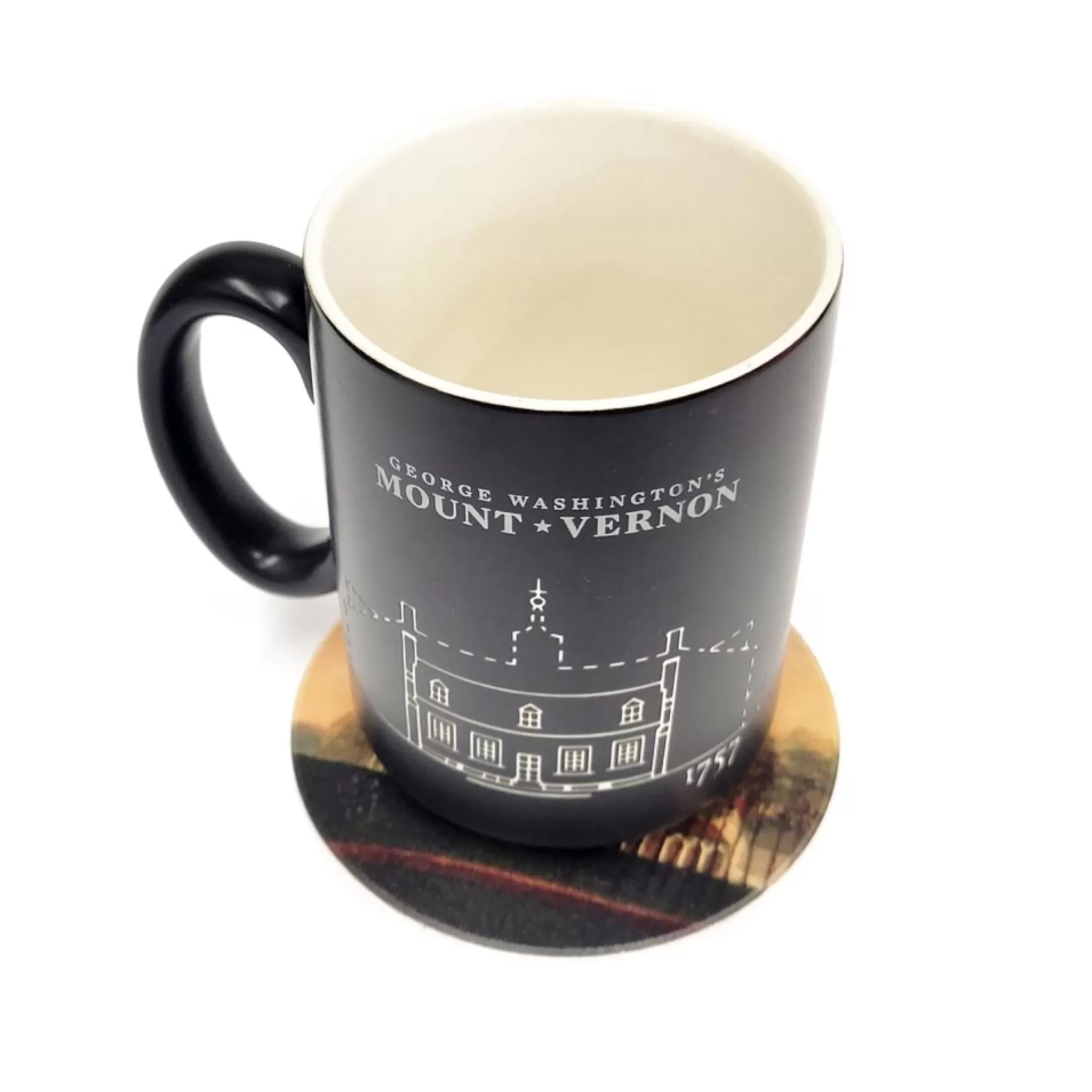 1792 Mount Vernon East Front Coaster<CHARLES PRODUCTS INC. Clearance