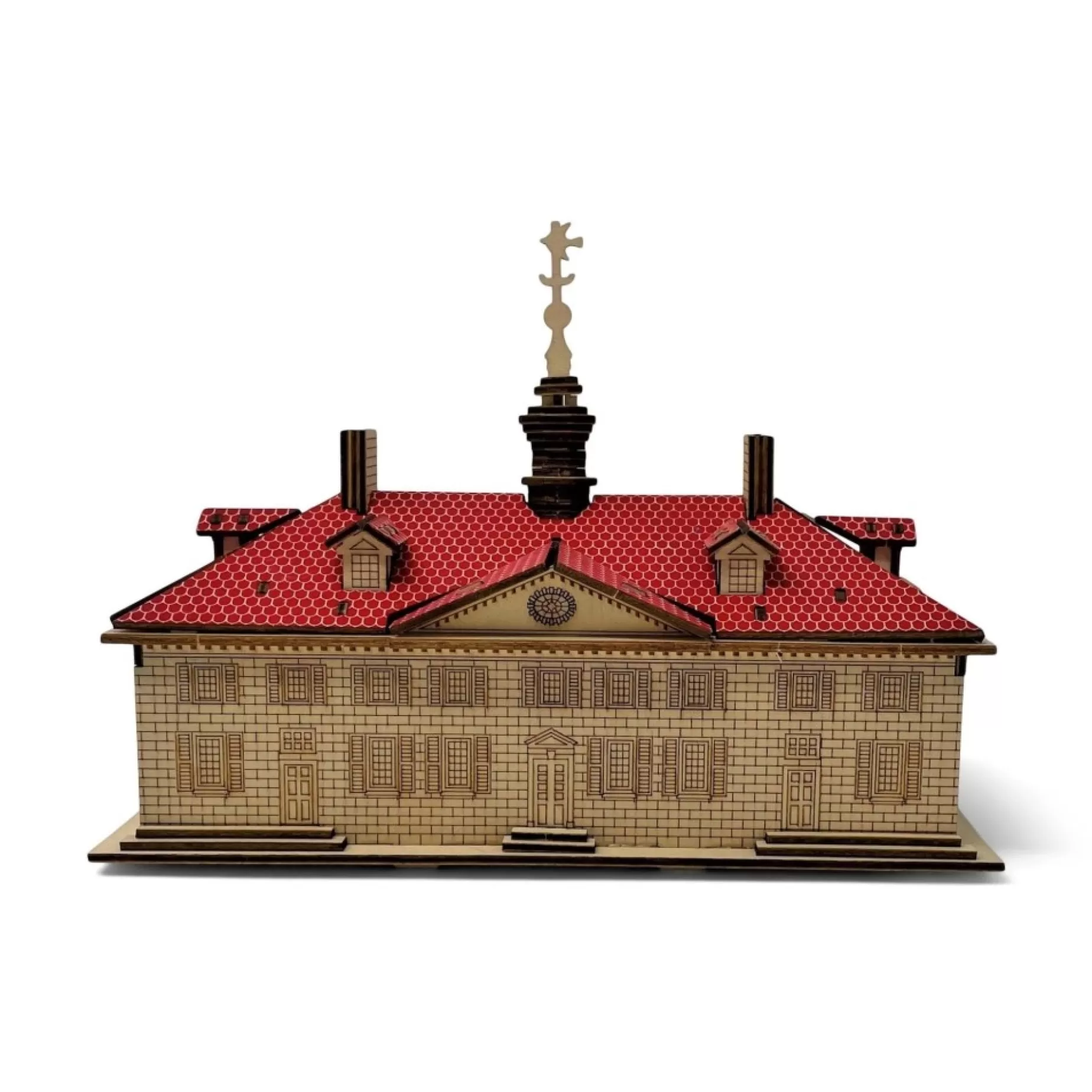 3D Mount Vernon Mansion Wood Puzzle<DESIGN MASTER ASSOCIATES Online