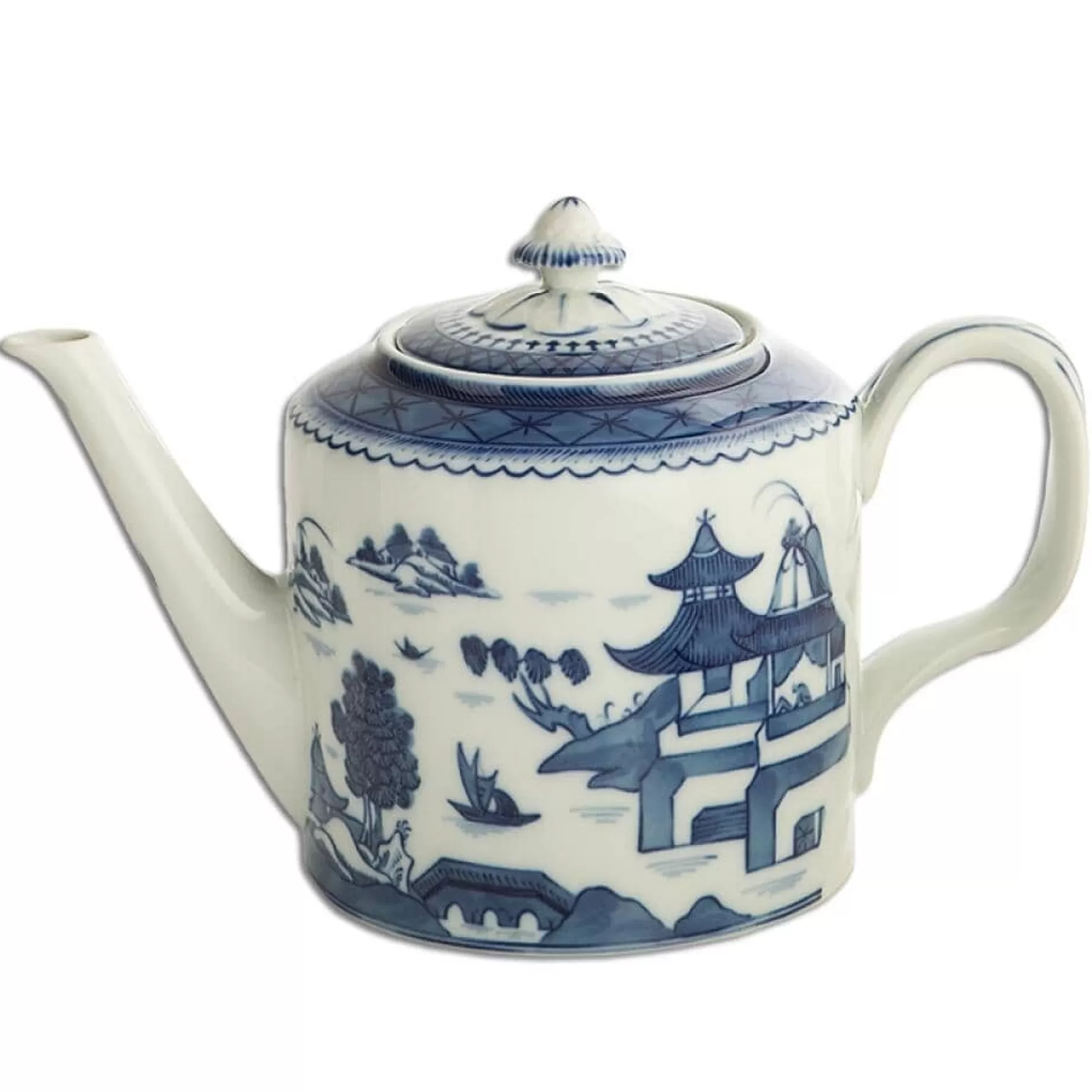 Blue Canton Tea Pot By Mottahedeh<MOTTAHEDEH & COMPANY, INC Cheap