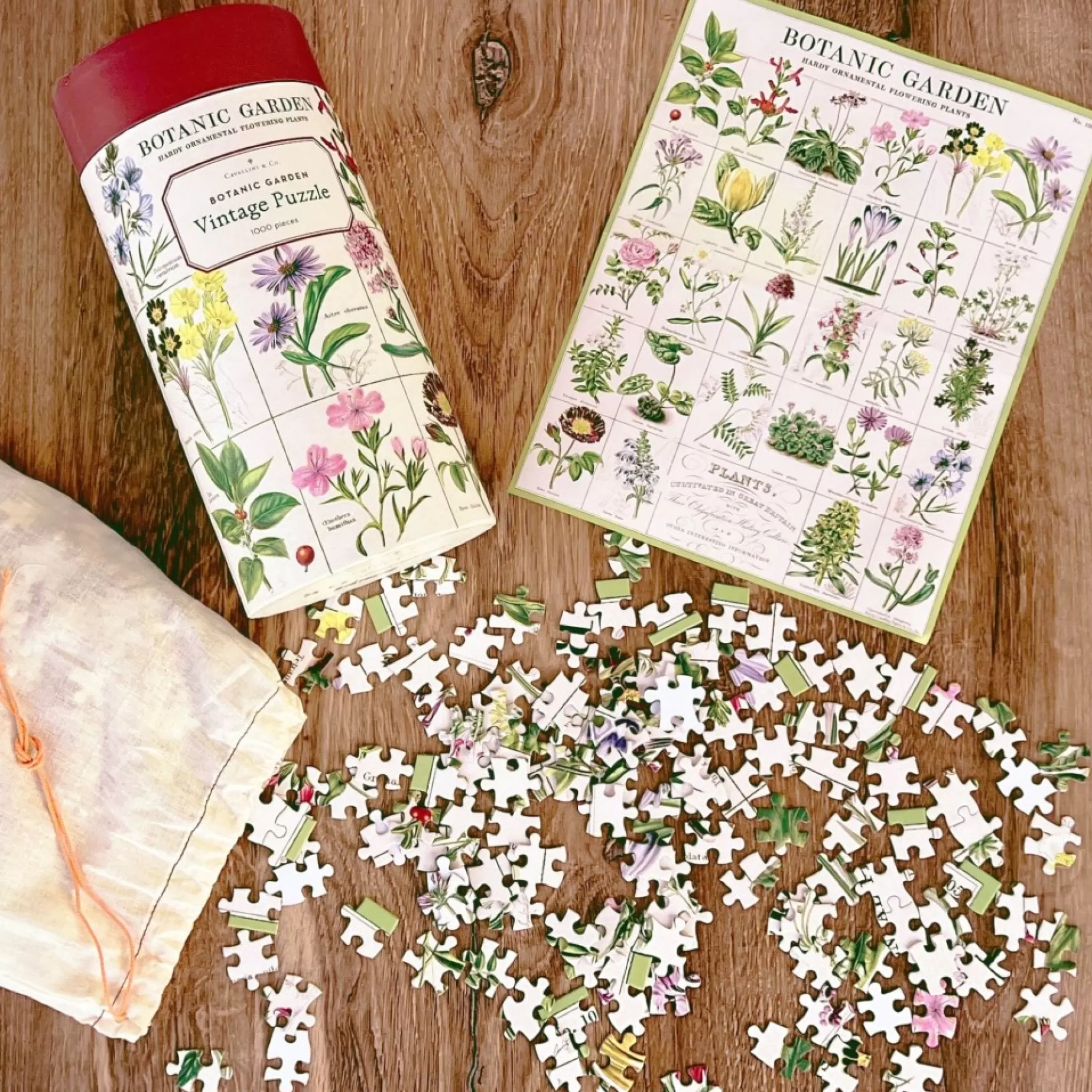 Botanic Garden Vintage Puzzle<Cavallini Papers & Co. Inc Clearance
