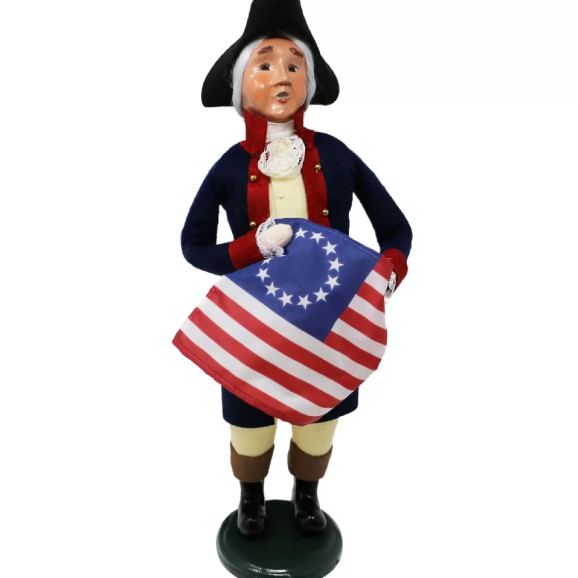 Byers' Choice George Washington With Flag Caroler<BYER's CHOICE, LTD Clearance