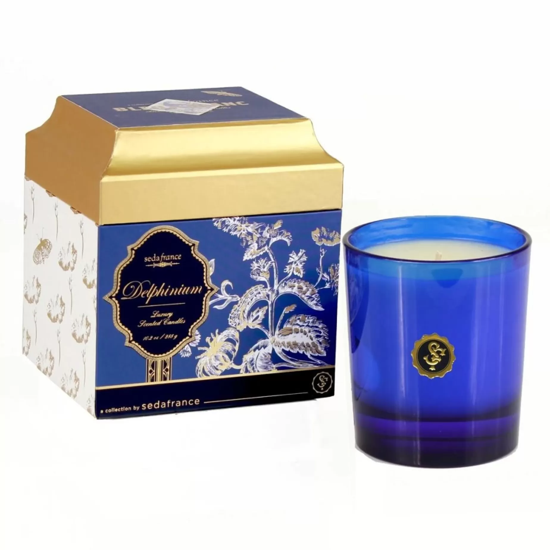 Delphinium Boxed Candle<Seda France Flash Sale