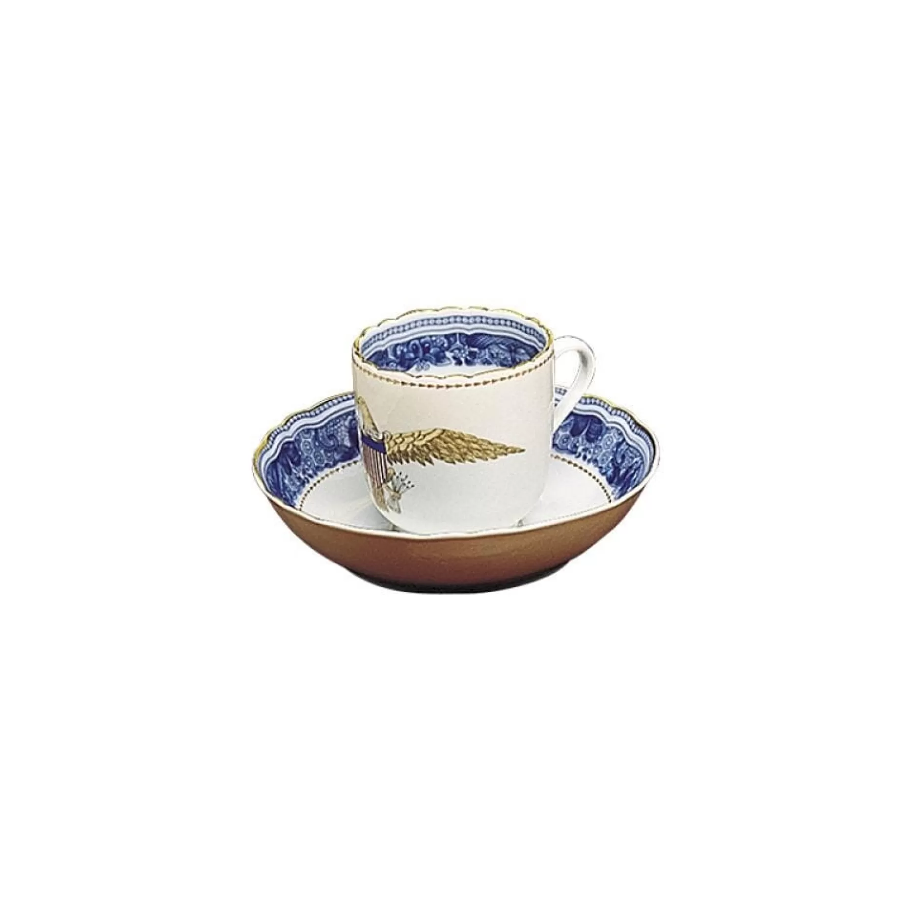 Diplomatic Eagle Cup And Saucer<MOTTAHEDEH & COMPANY, INC Outlet