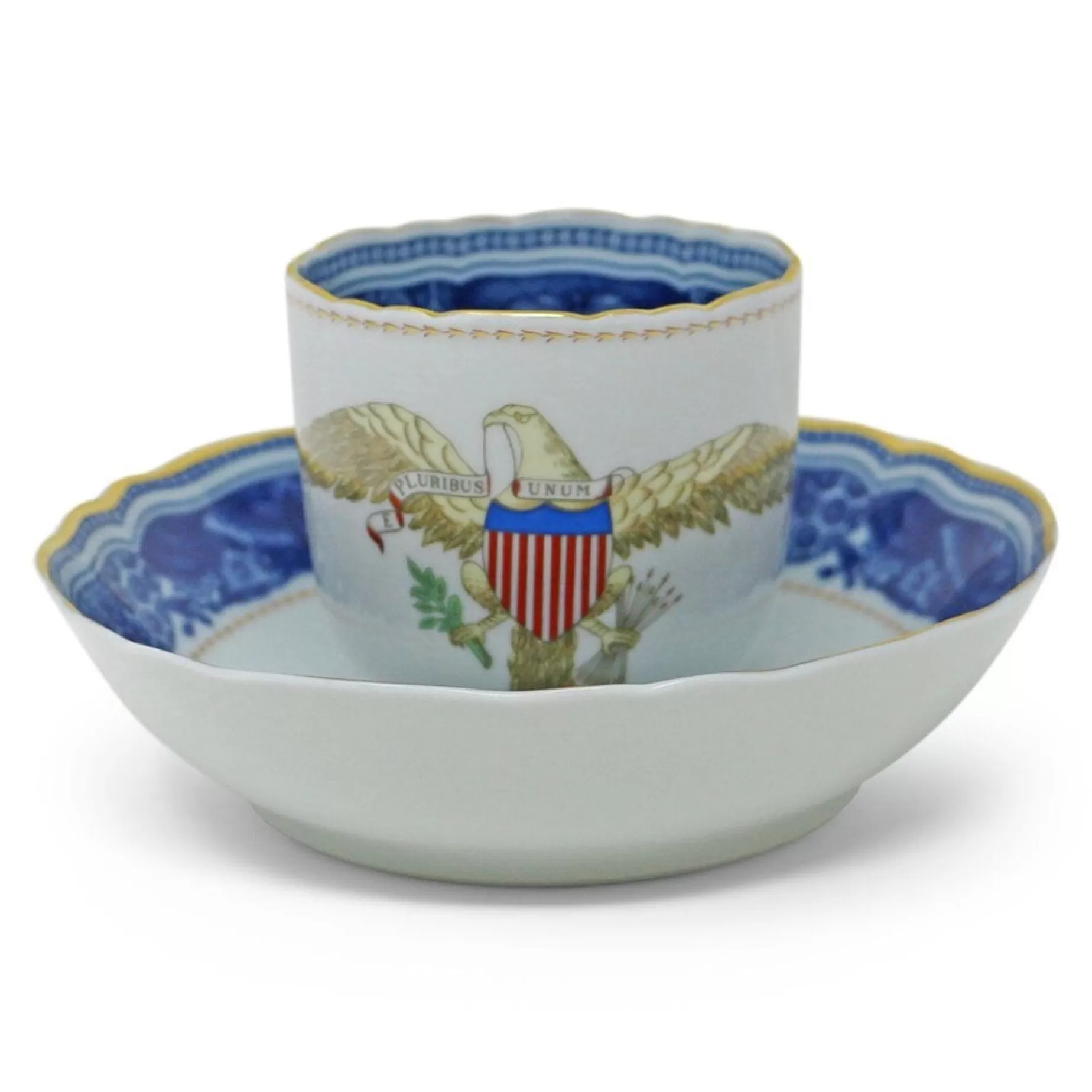 Diplomatic Eagle Cup And Saucer<MOTTAHEDEH & COMPANY, INC Outlet