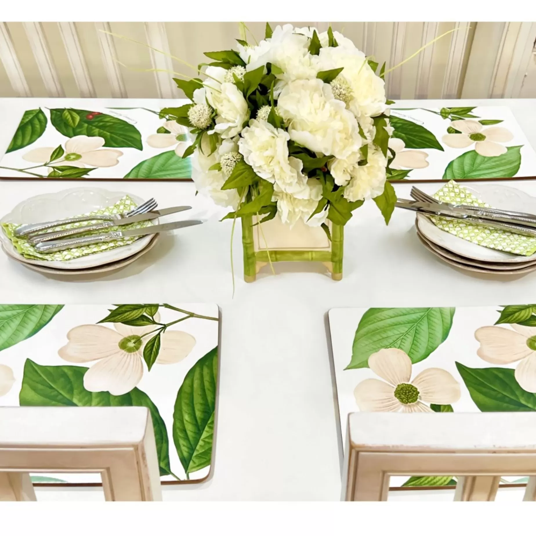 Dogwood Board Placemats - Set Of 4<DESIGN MASTER ASSOCIATES Cheap