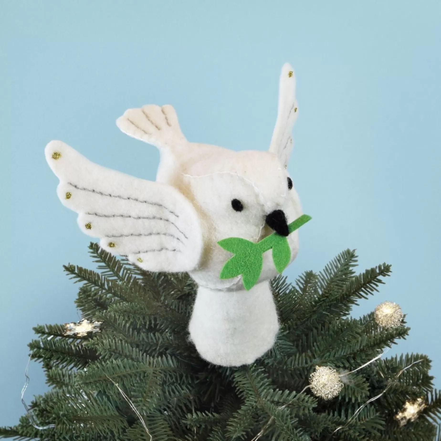 Dove Of Peace Felt Tree Topper<DESIGN MASTER ASSOCIATES Fashion