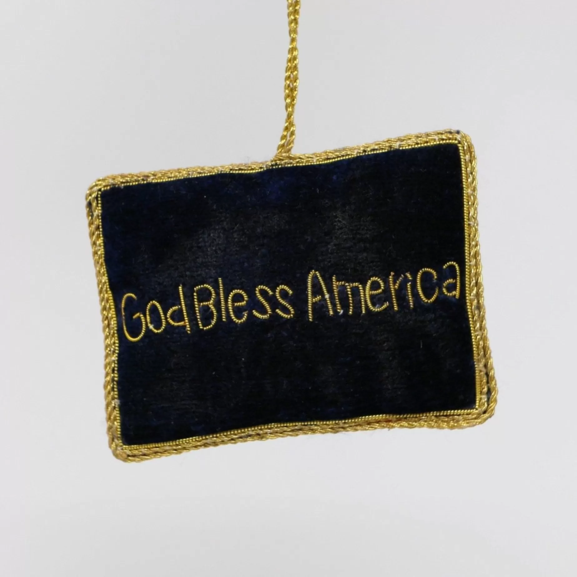 Embroidered Us Flag Ornament<ST NICOLAS LTD. Cheap