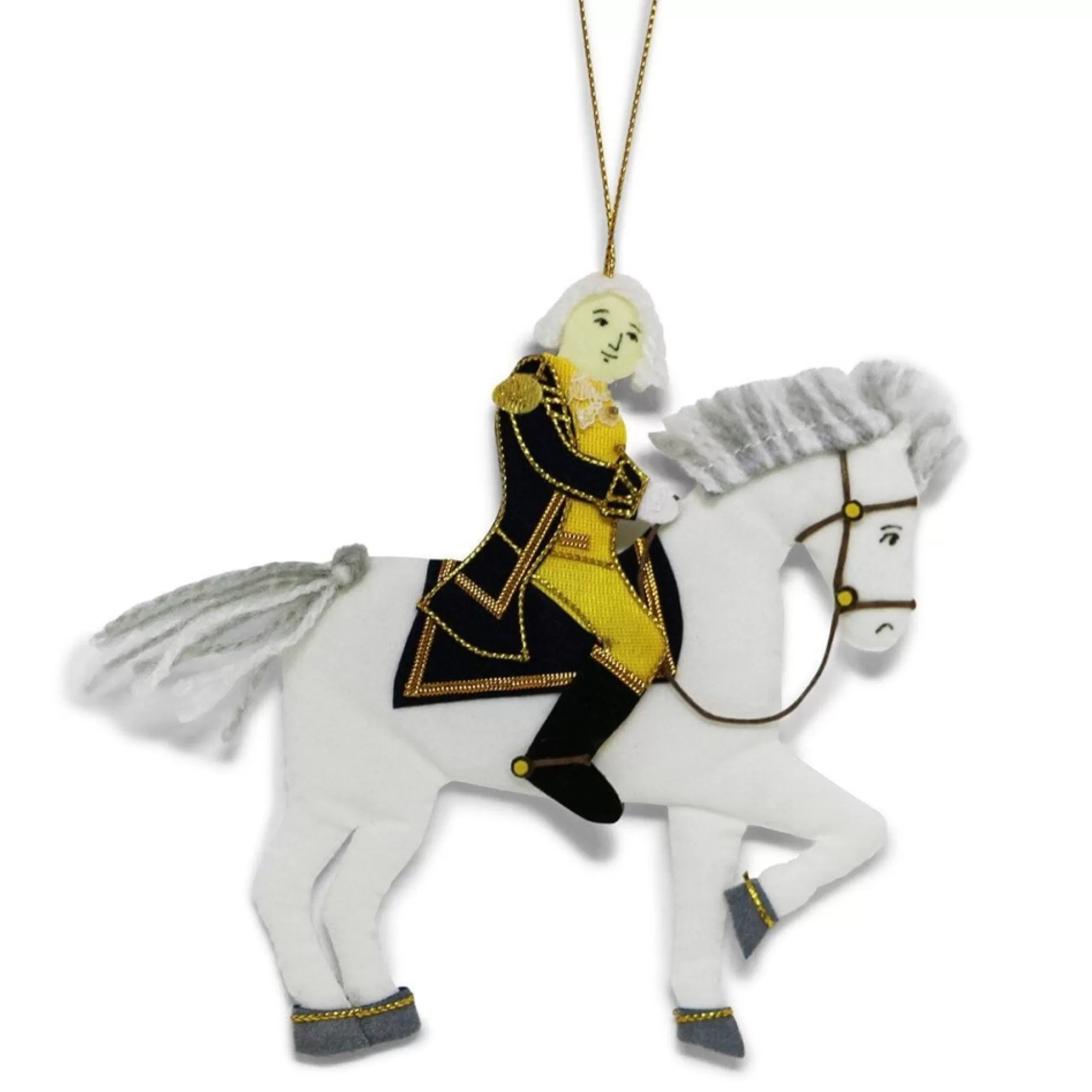 George Washington & Blueskin Ornament<ST NICOLAS LTD. New