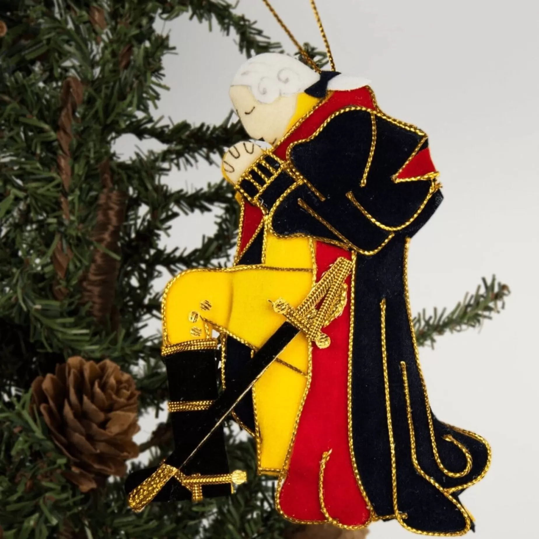 George Washington At Prayer Ornament<ST NICOLAS LTD. Store