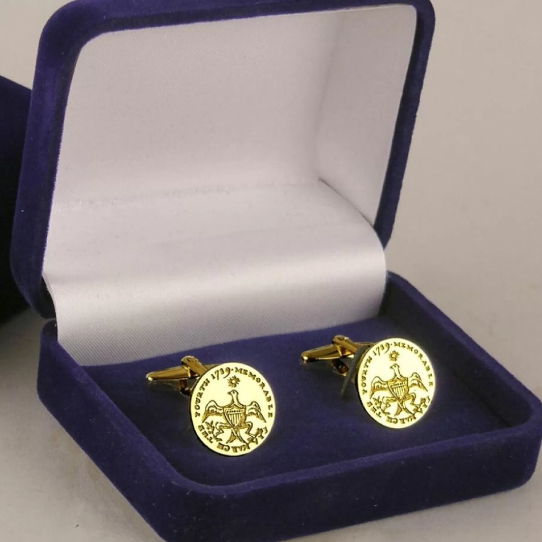 George Washington Eagle Cufflinks<* Online