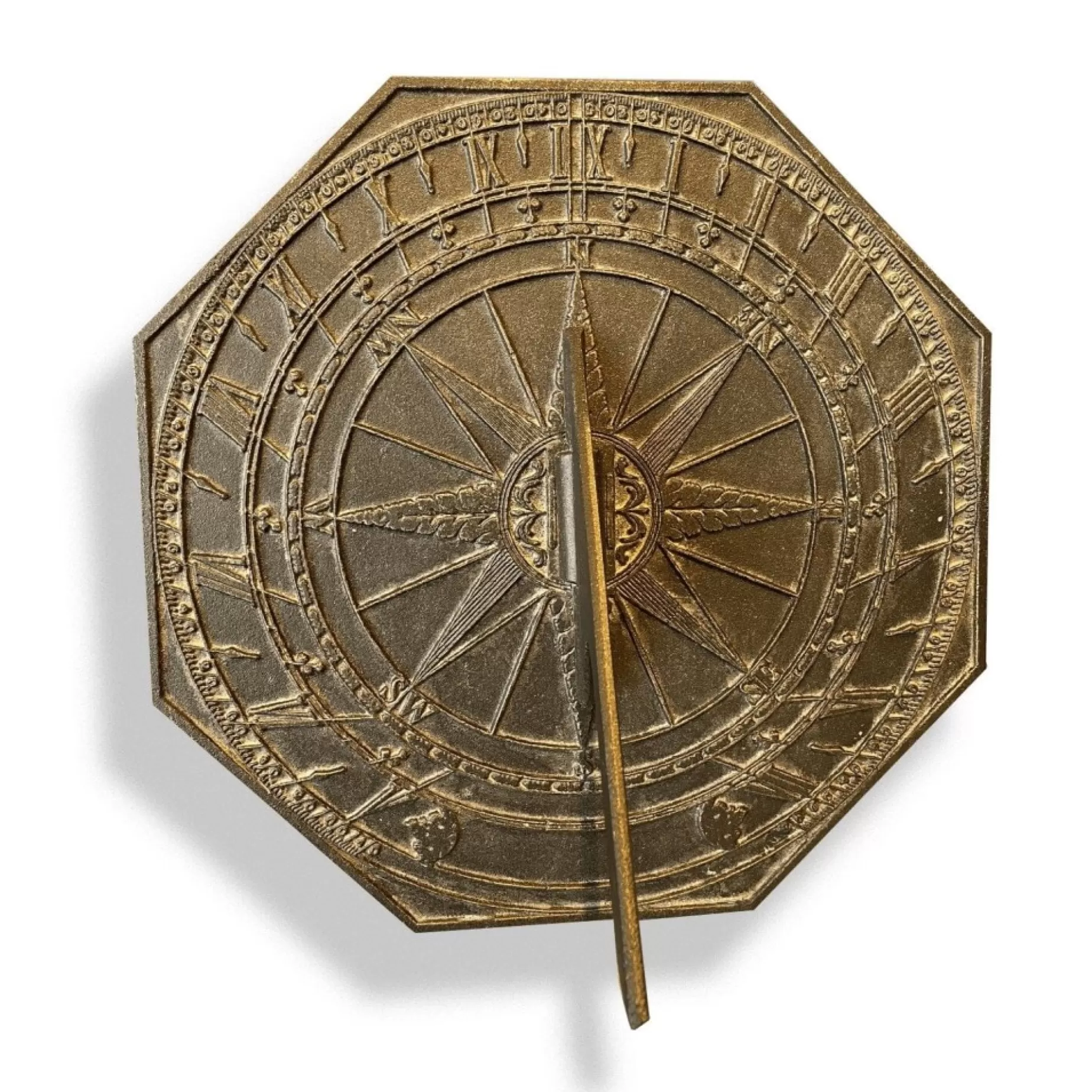 George Washington Sundial With Aged Bronze Finish<* Store