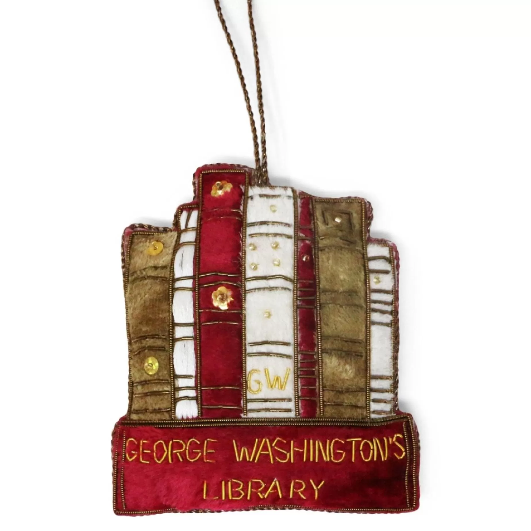 George Washington's Library Ornament<ST NICOLAS LTD. Online