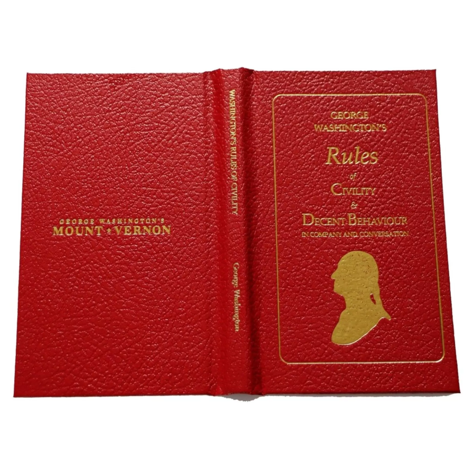 George Washington's Rules Of Civility & Decent Behaviour In Company And Conversation<MT. VERNON LADIES ASSOC Discount