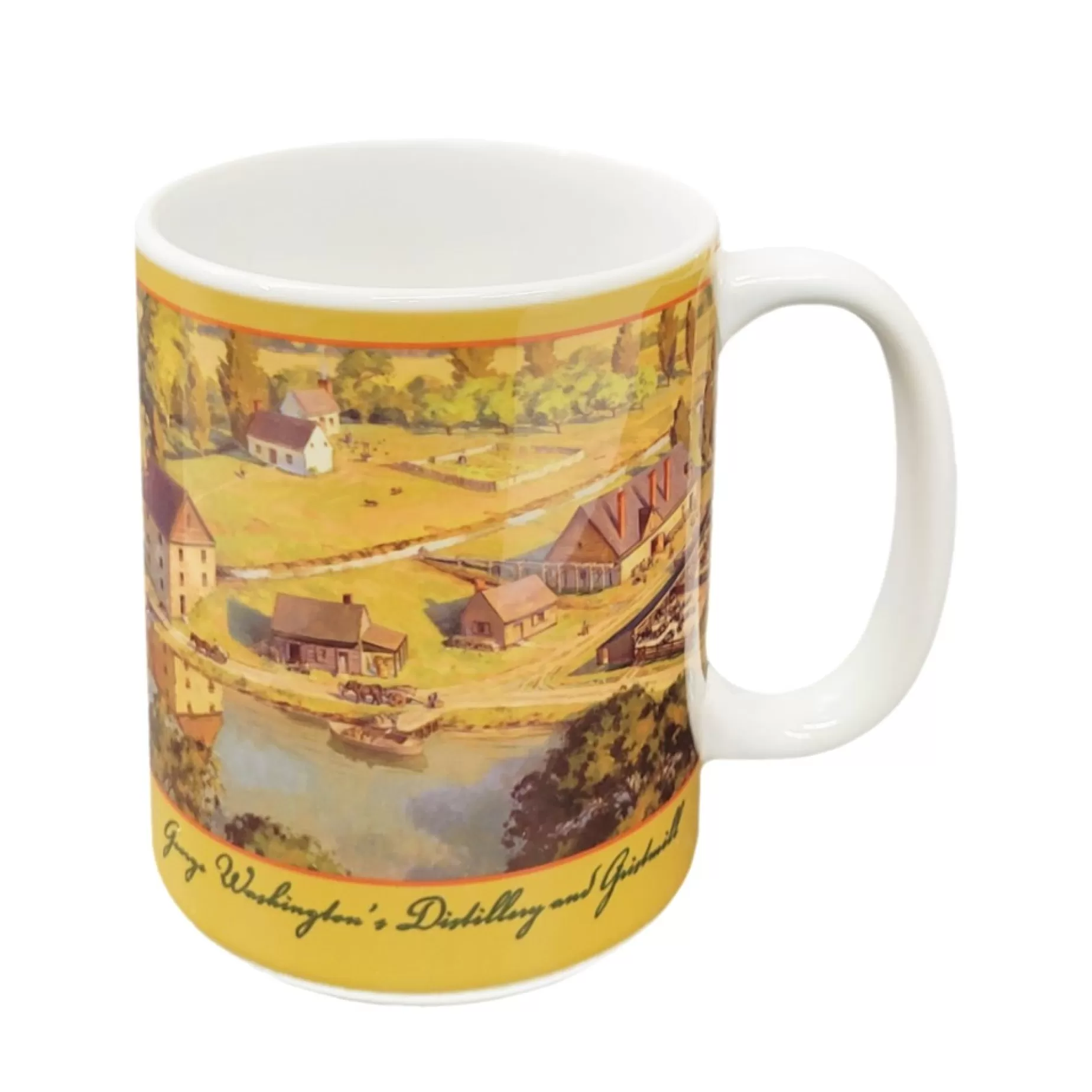 Gw's Gristmill & Distillery Mug<DESIGN MASTER ASSOCIATES Outlet