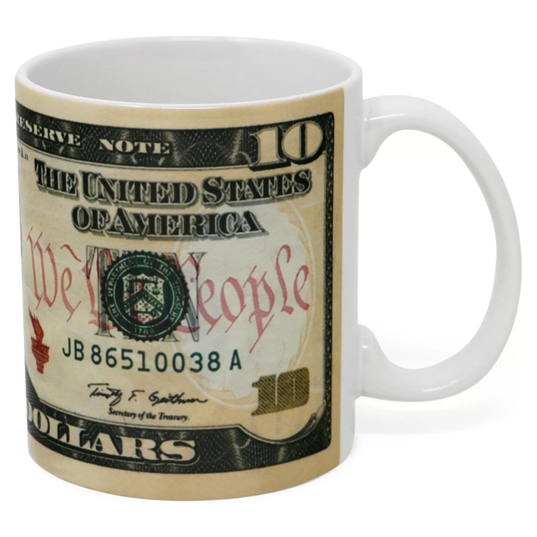 Hamilton $10.00 Bill Mug<CHARLES PRODUCTS INC. Best