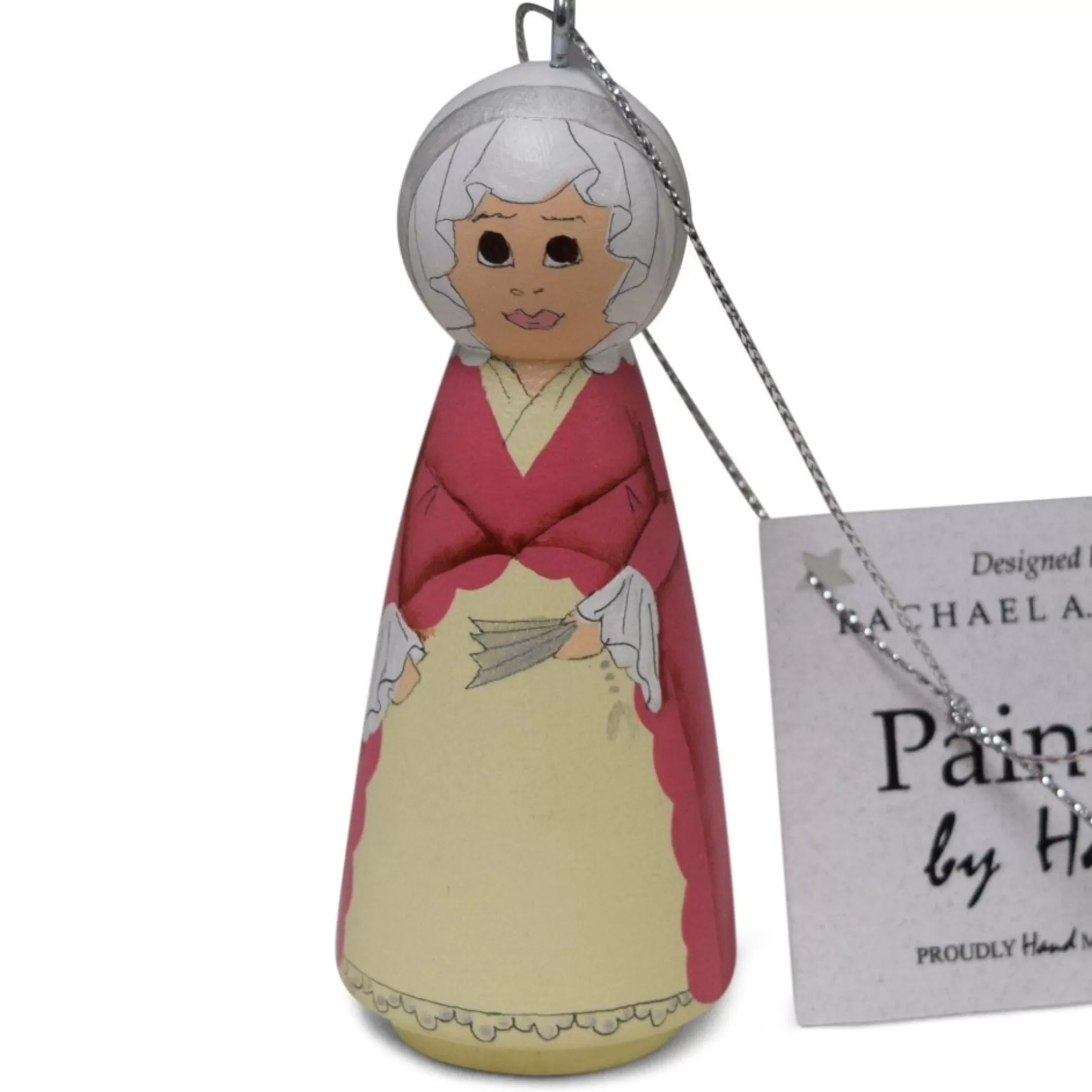 Handmade Martha Washington Ornament<RACHAEL A. PEDEN New