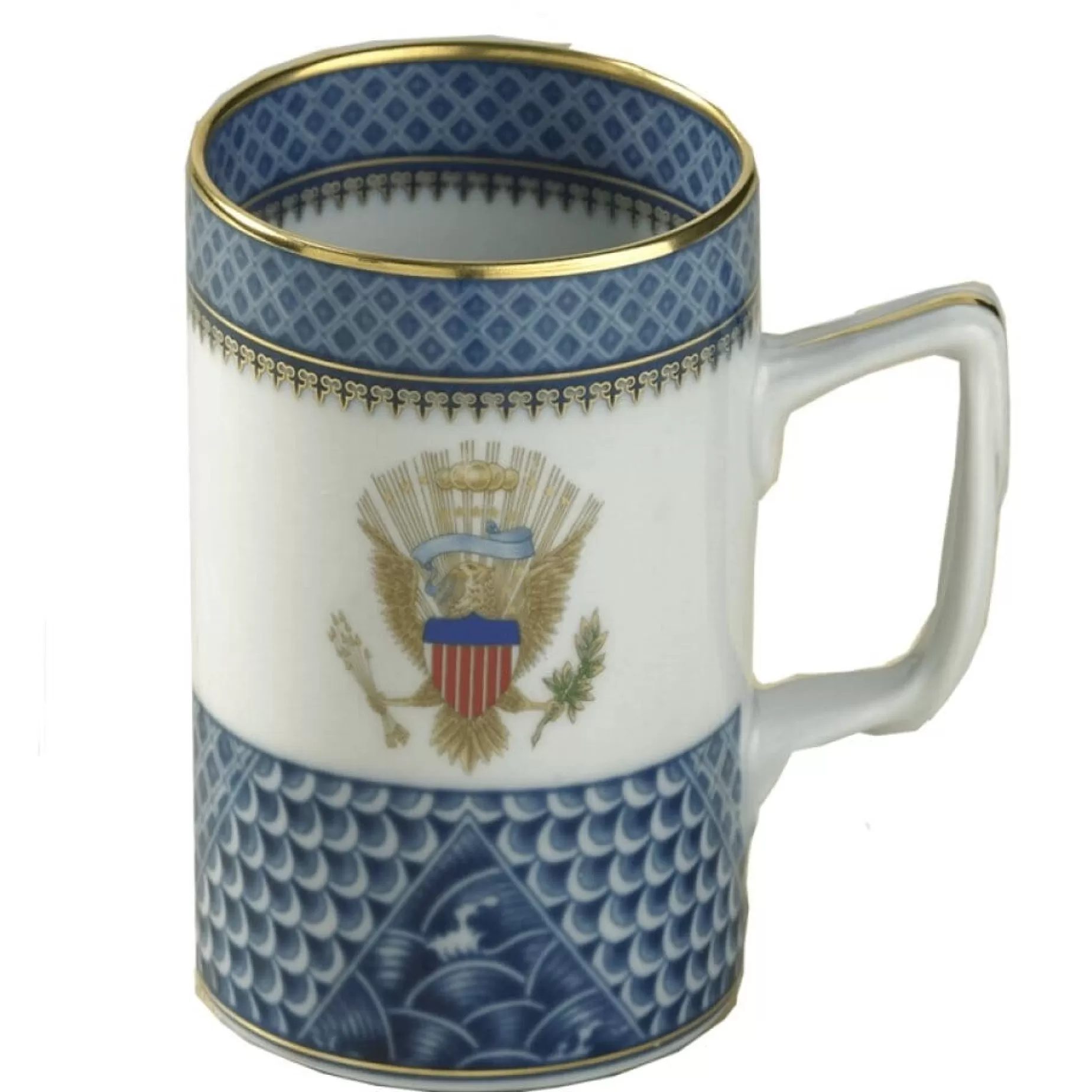 Indigo Wave Eagle Mug<MOTTAHEDEH & COMPANY, INC Flash Sale