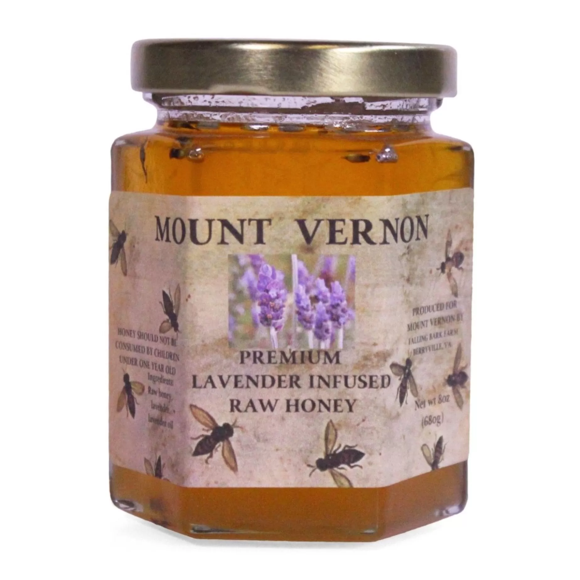 Lavender Infused Raw Honey<* Shop