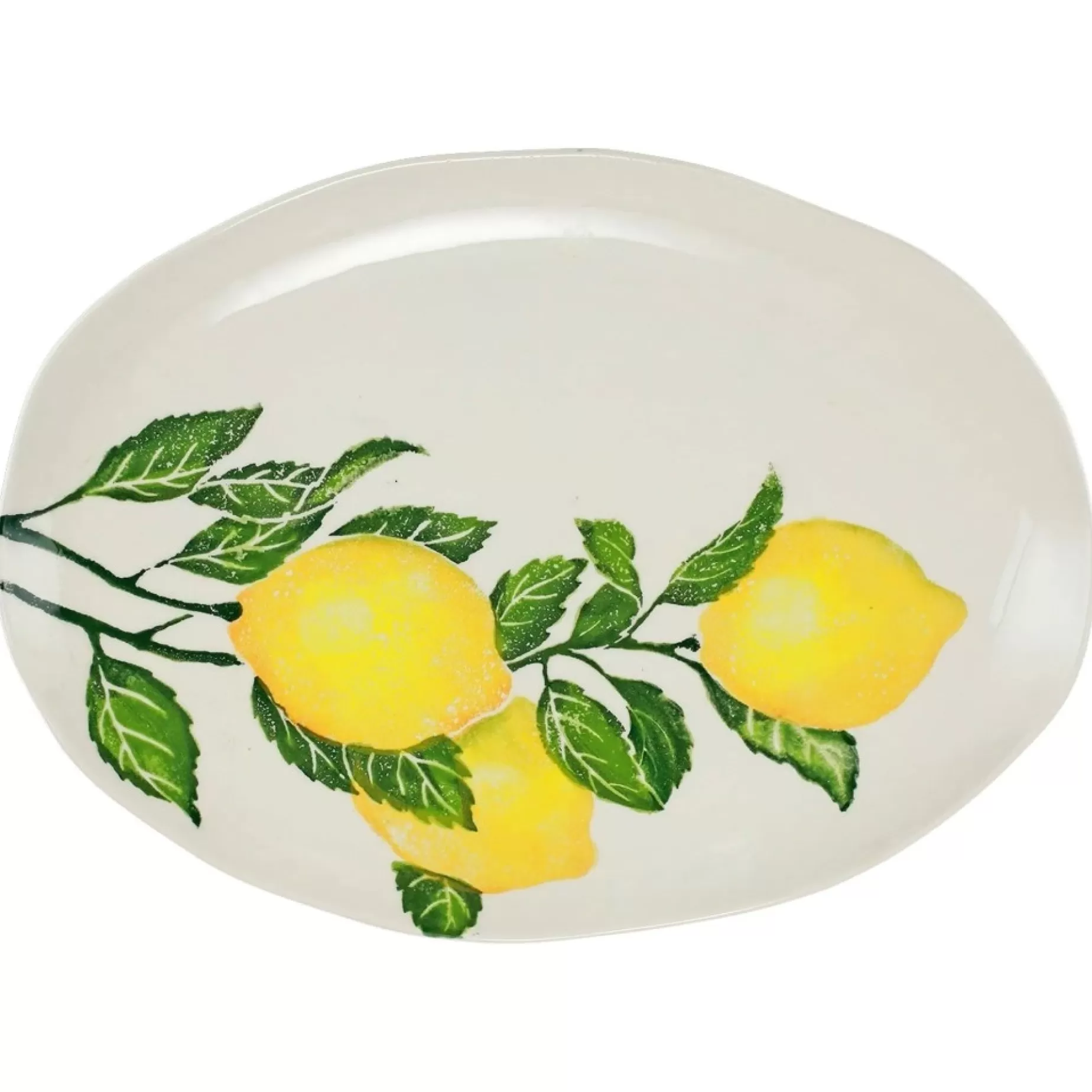 Limoni Medium Oval Platter - Made In Italy<Vietri Store