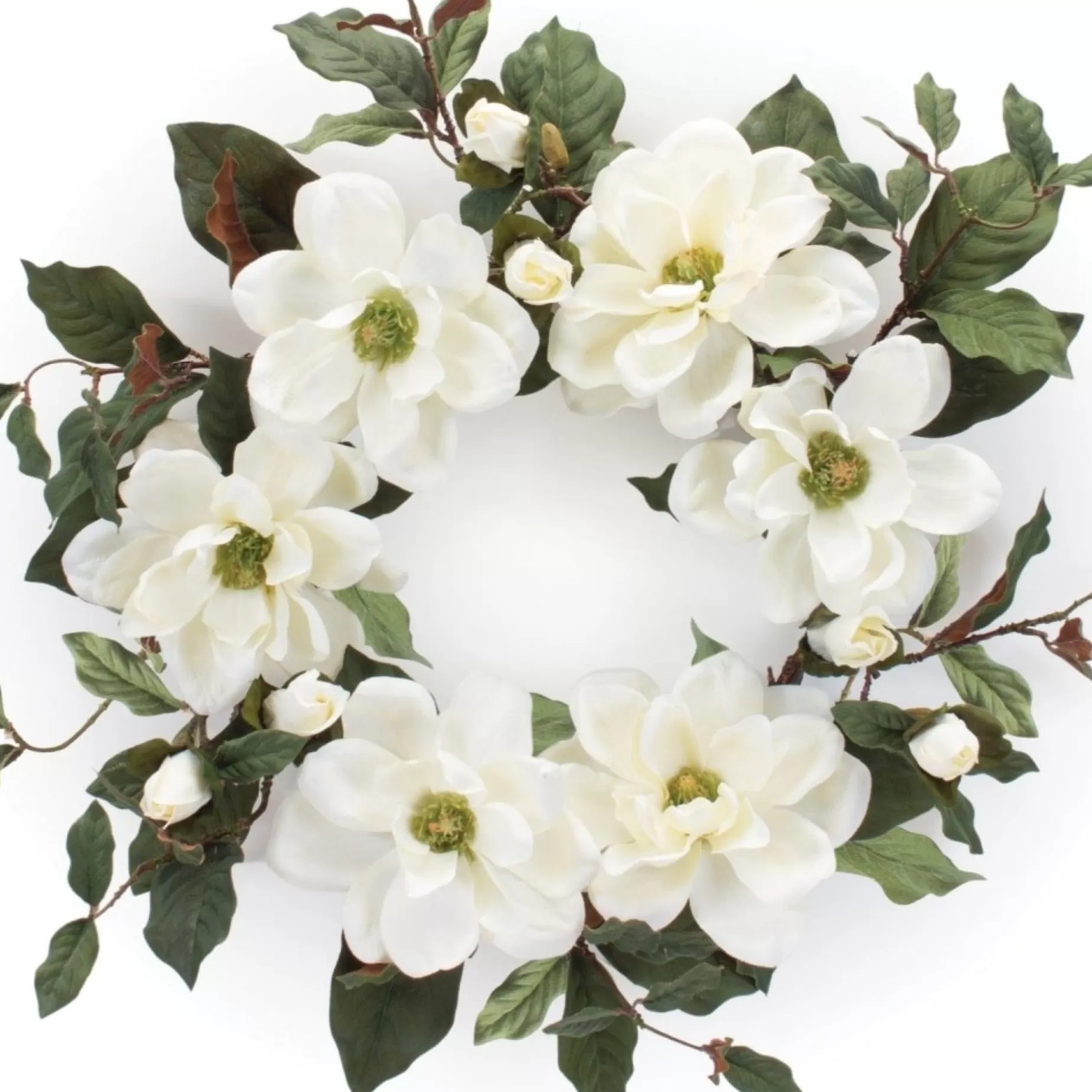 Magnolia Wreath - Faux Floral Wreath<MELROSE INTERNATIONAL LLC Best Sale