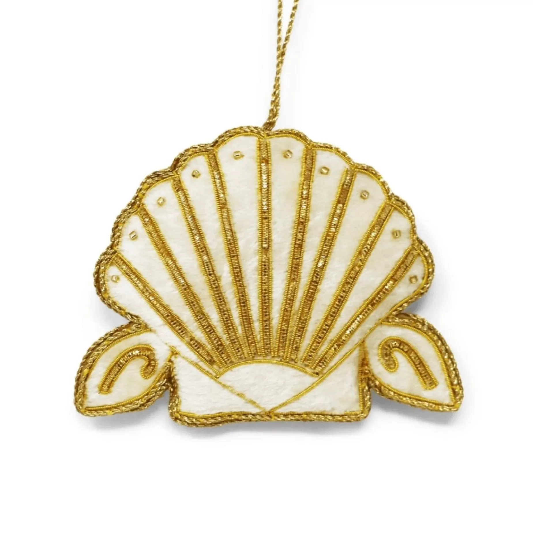 Martha Shell Ornament<ST NICOLAS LTD. Shop