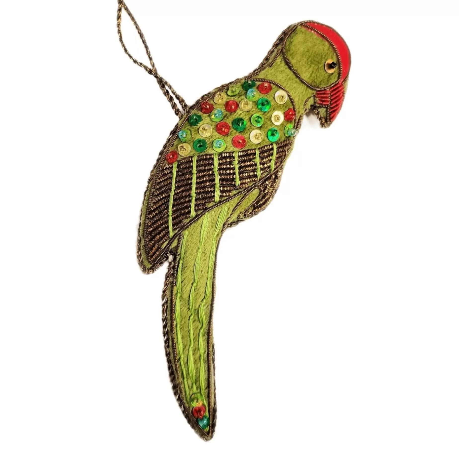 Martha Washington's Parrot Ornament<ST NICOLAS LTD. Clearance