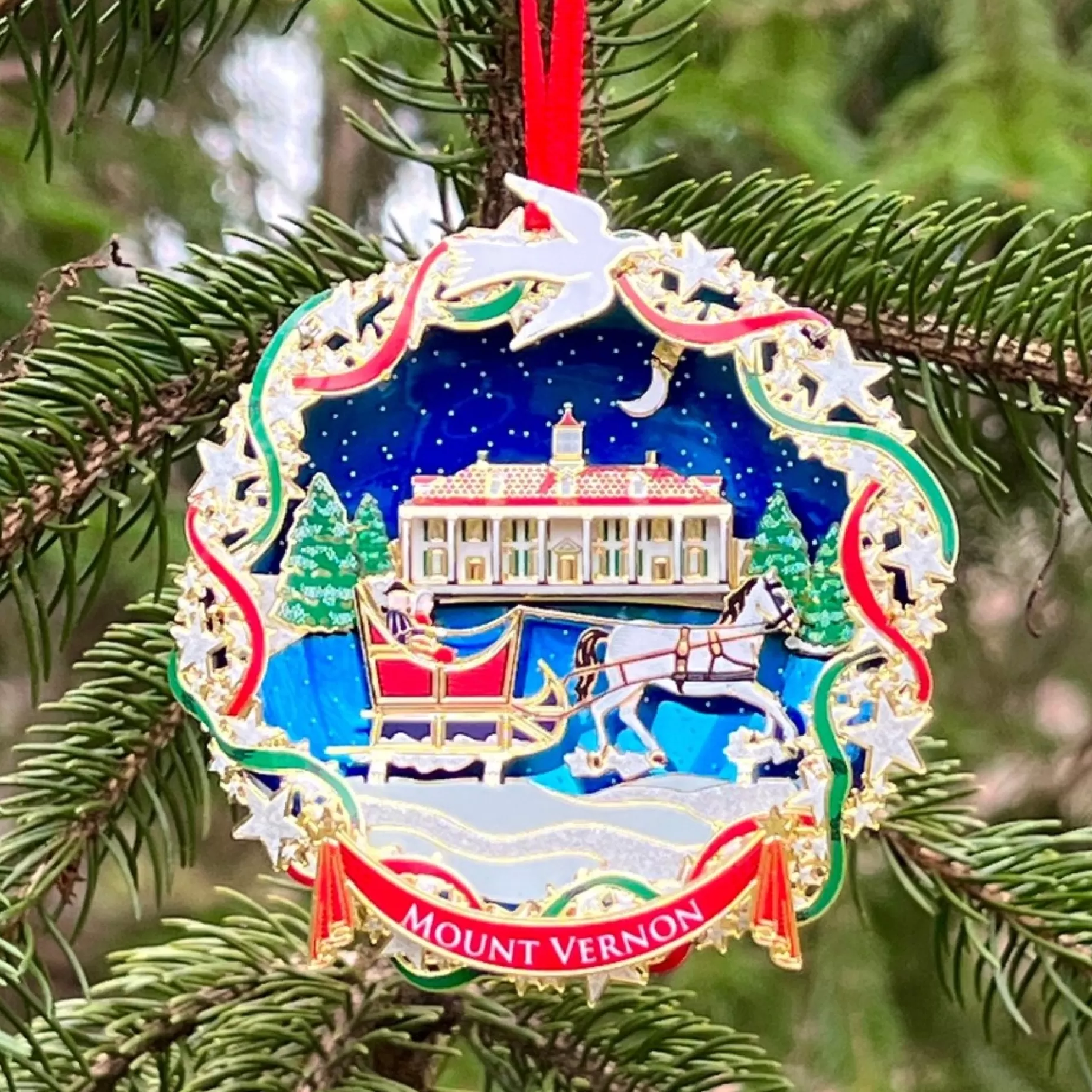 Mount Vernon 2023 Annual Ornament<DESIGN MASTER ASSOCIATES Discount