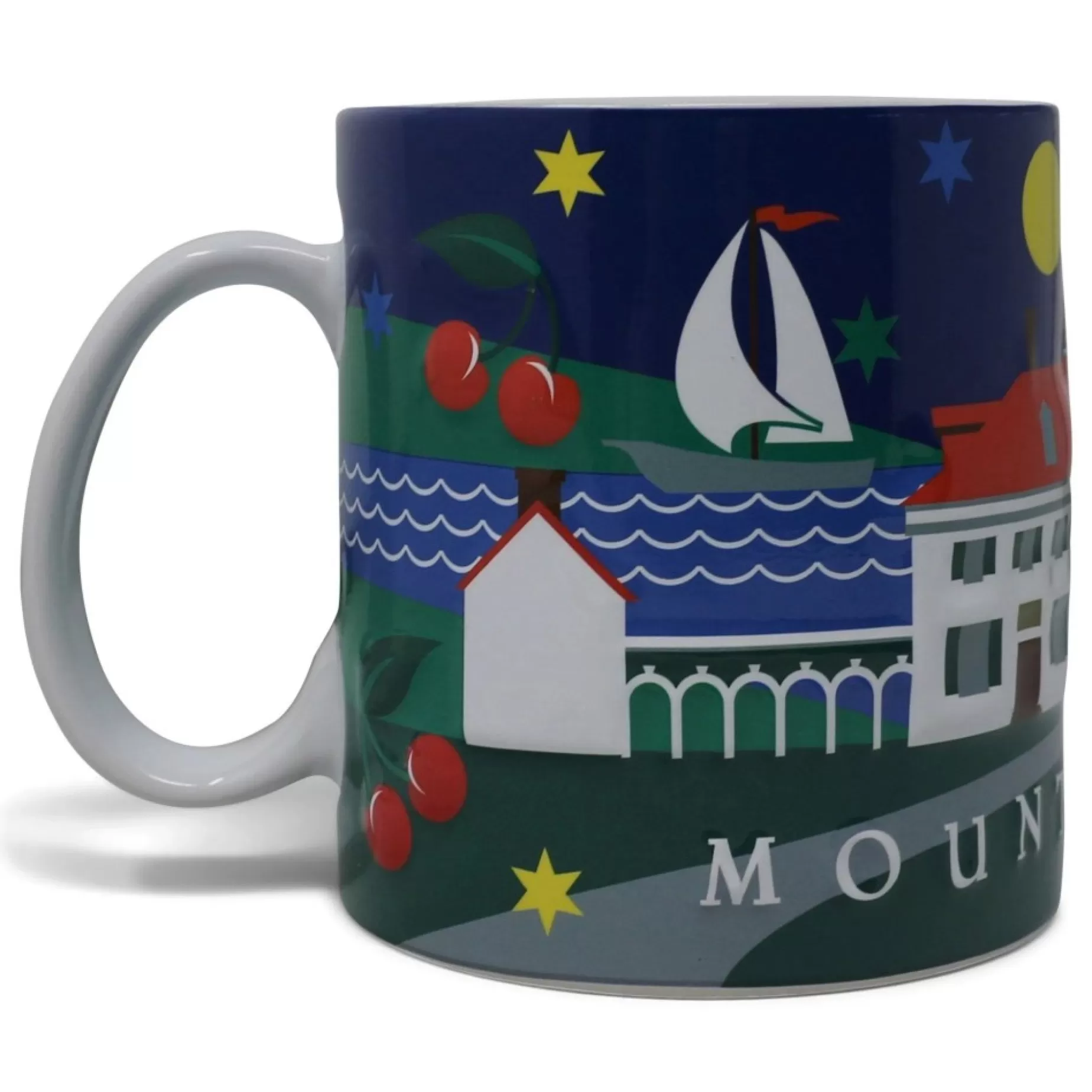 Mount Vernon 3D Cherry Mug<CHARLES PRODUCTS INC. Best