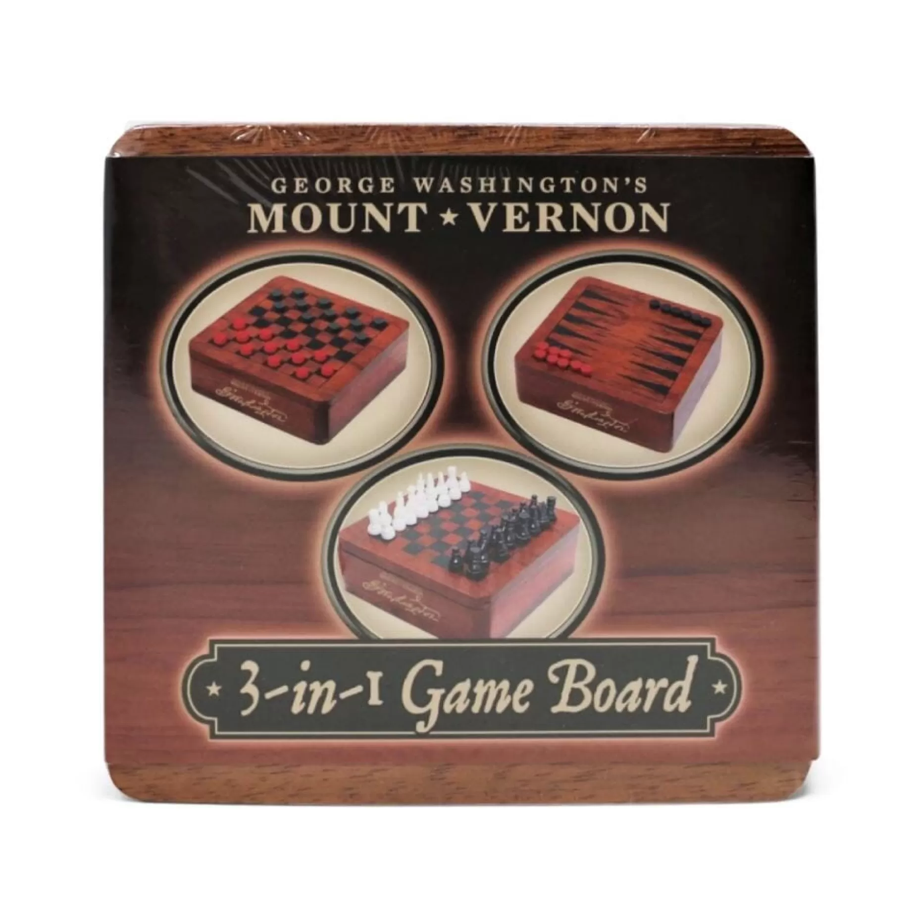 Mount Vernon 3-In-1 Game Set<DESIGN MASTER ASSOCIATES Sale