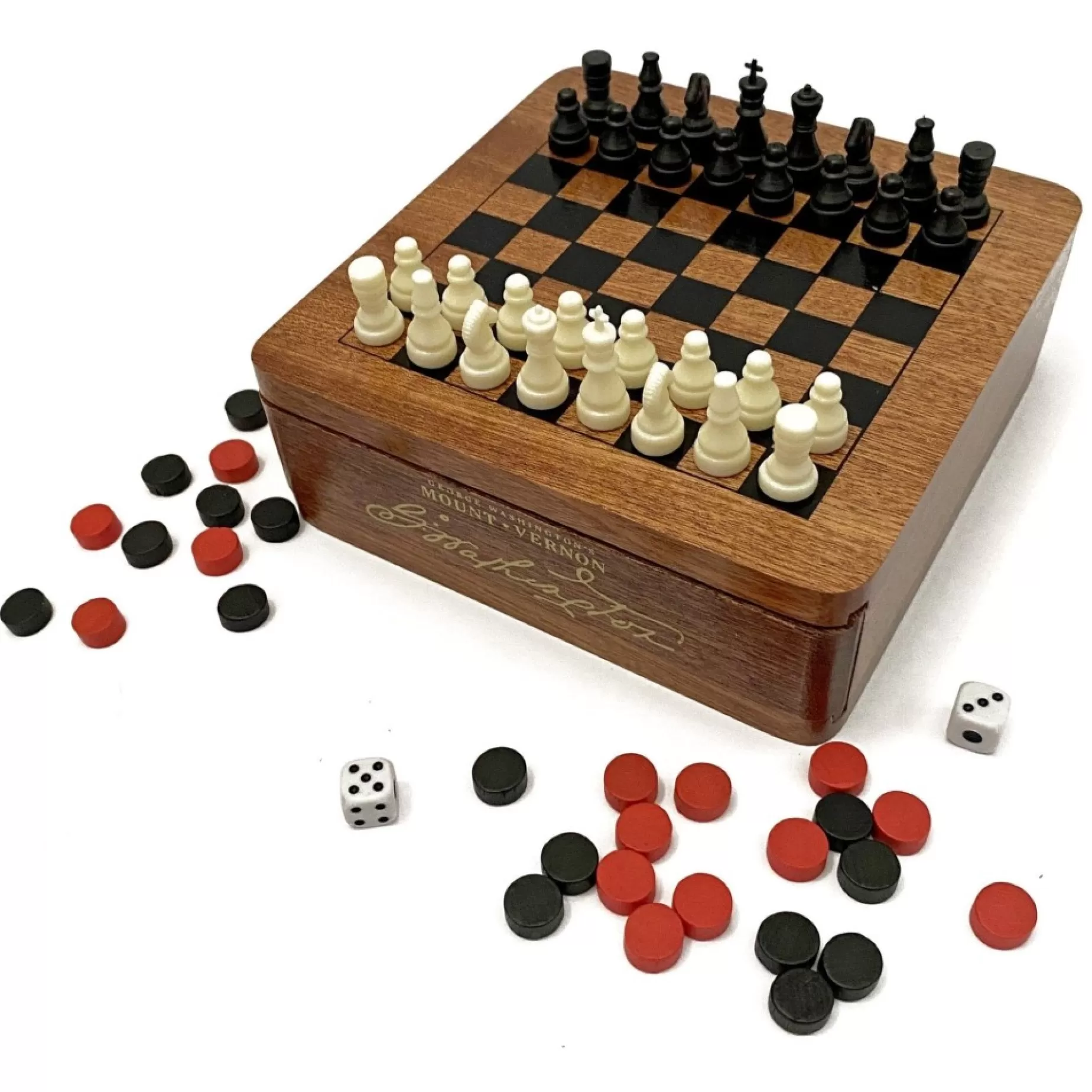 Mount Vernon 3-In-1 Game Set<DESIGN MASTER ASSOCIATES Sale