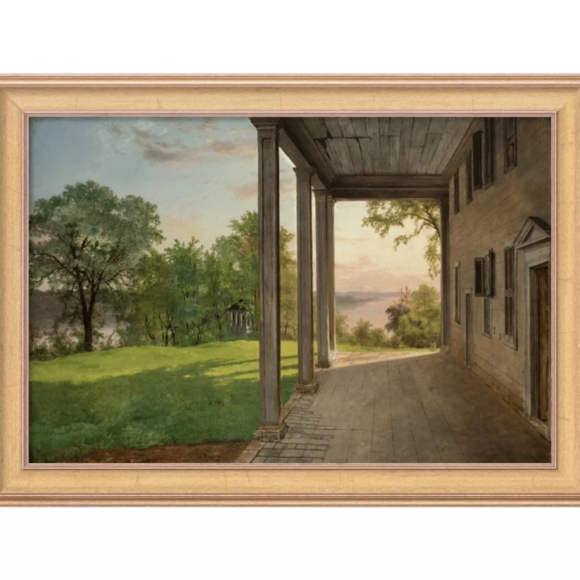 Mount Vernon By Mignot Framed Print: Large Edition<BENTLEY GLOBAL ARTS GROUP Best