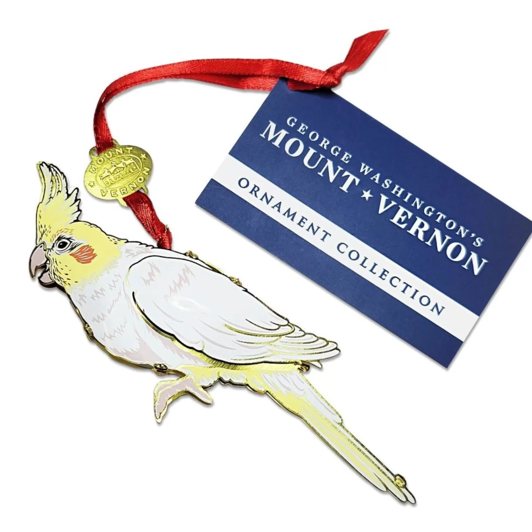 Mount Vernon Cockatiel 3D Ornament<DESIGN MASTER ASSOCIATES Fashion