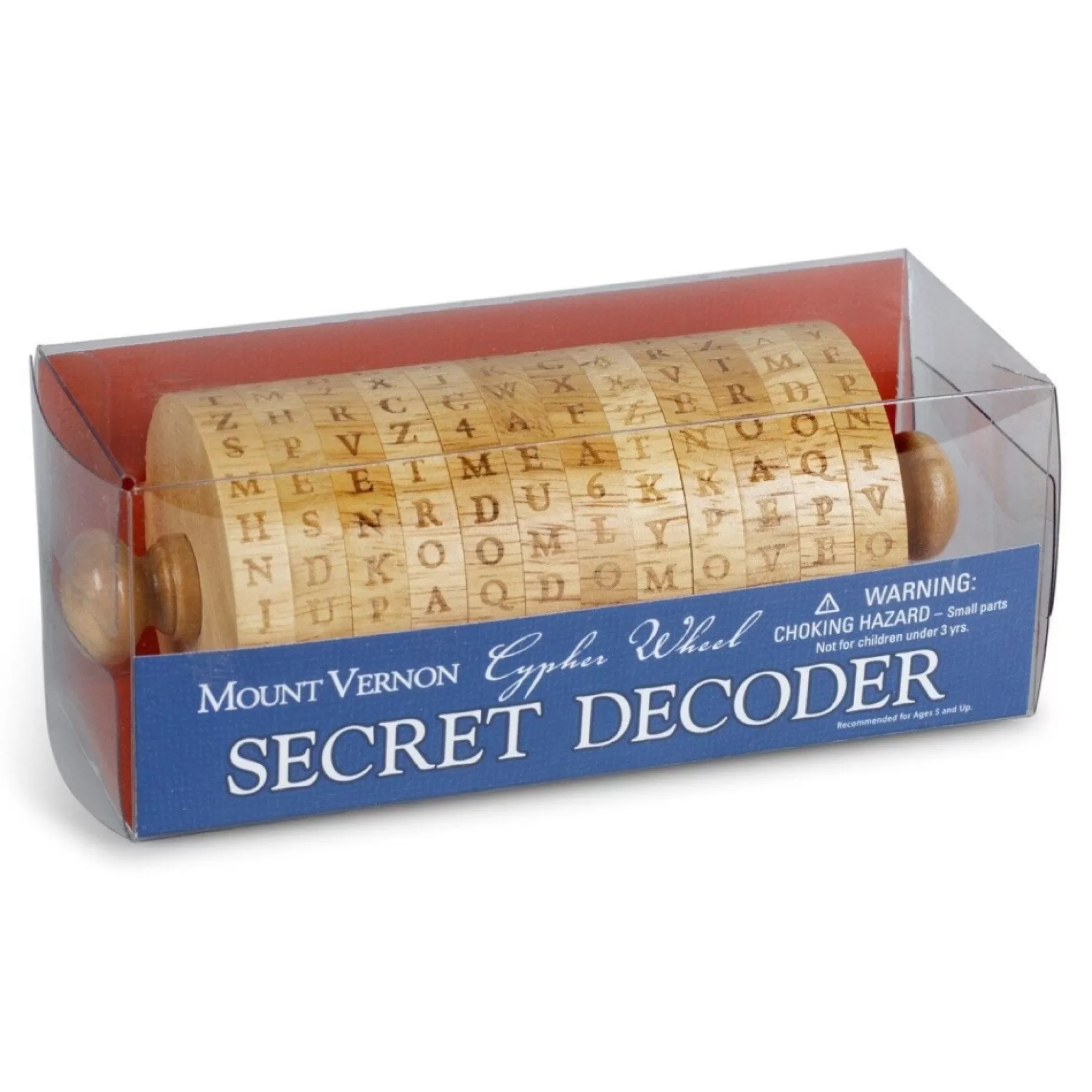 Mount Vernon Cypher Wheel Secret Decoder<DESIGN MASTER ASSOCIATES Best