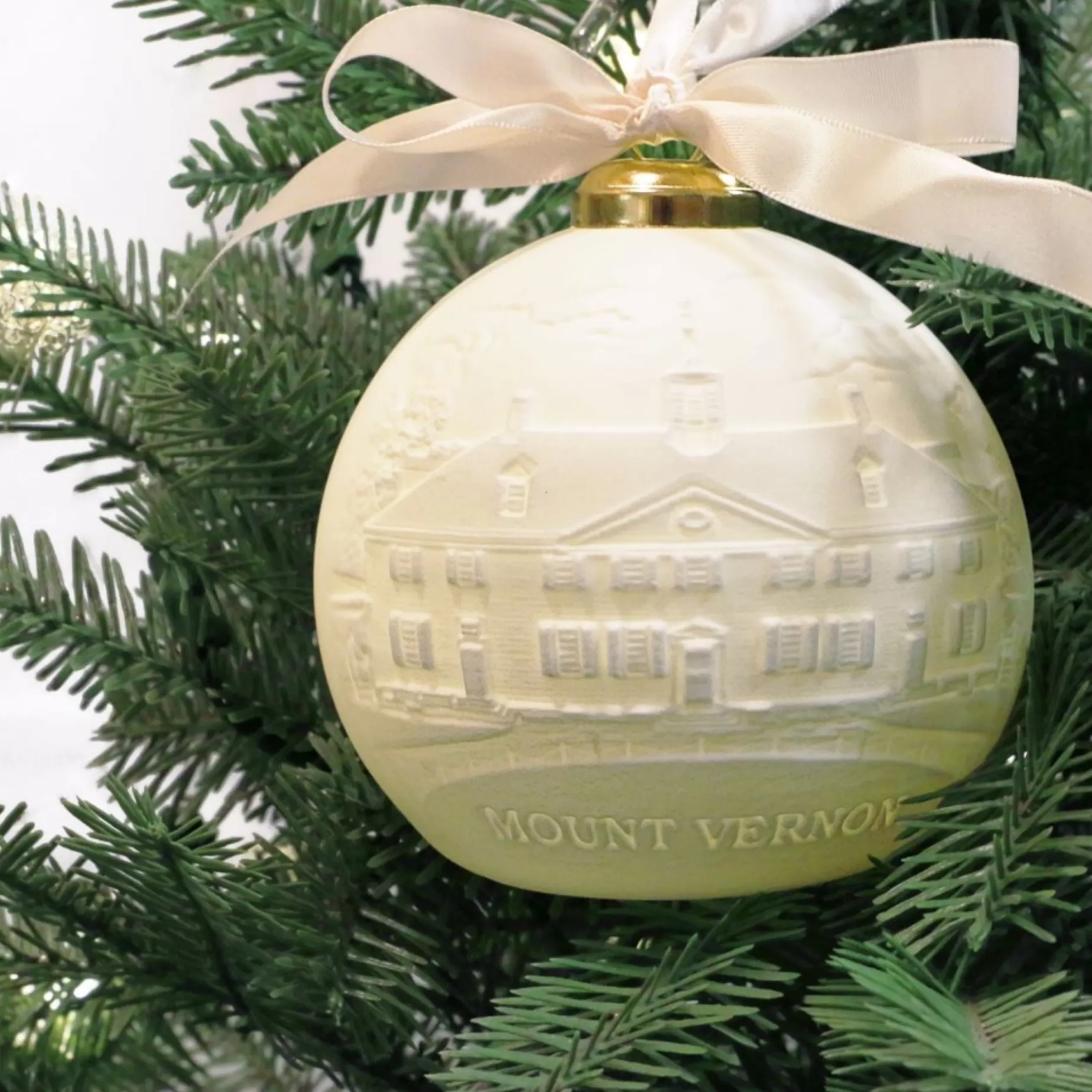 Mount Vernon Illuminated Porcelain Ornament<DESIGN MASTER ASSOCIATES Outlet