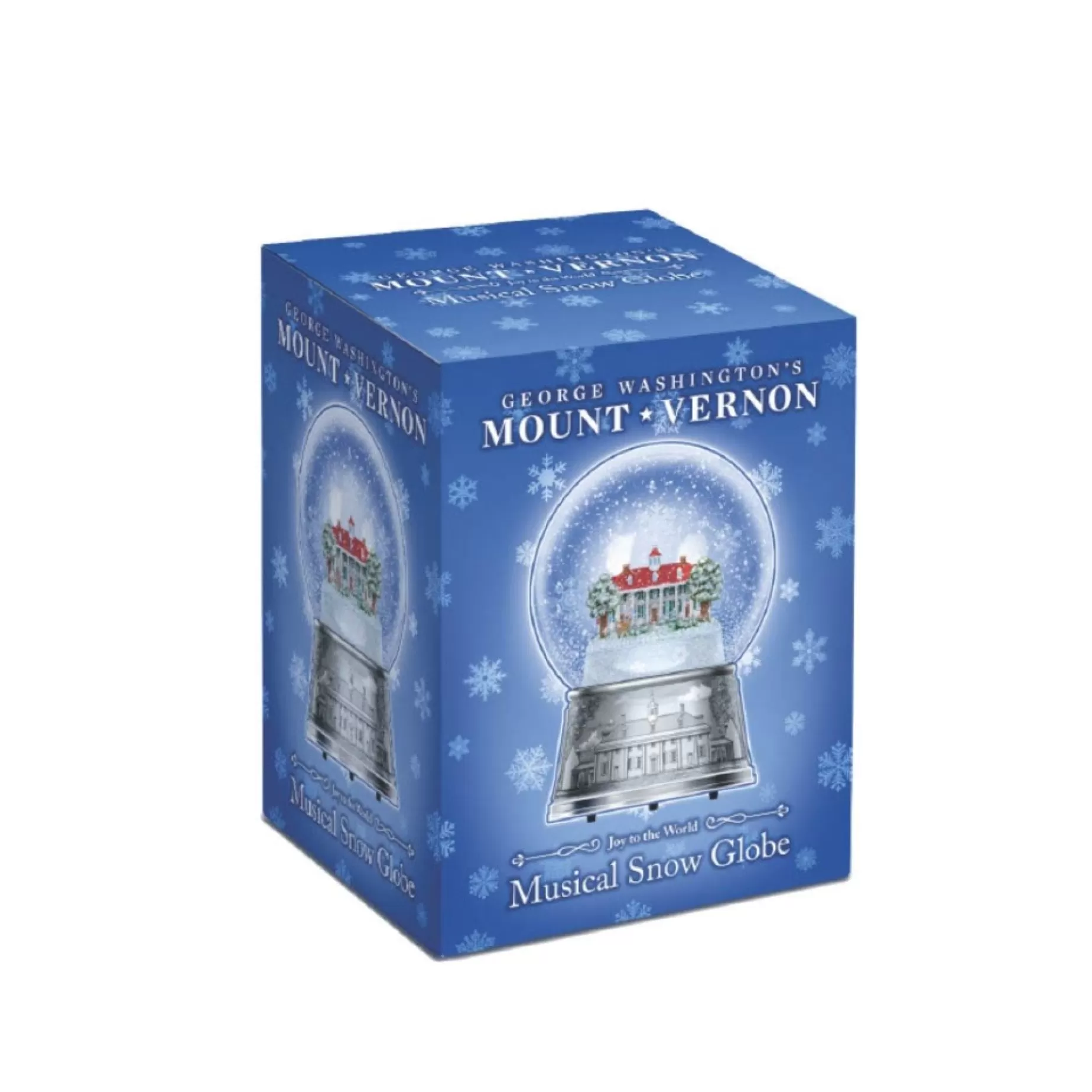 Mount Vernon Musical Snow Globe<DESIGN MASTER ASSOCIATES Clearance