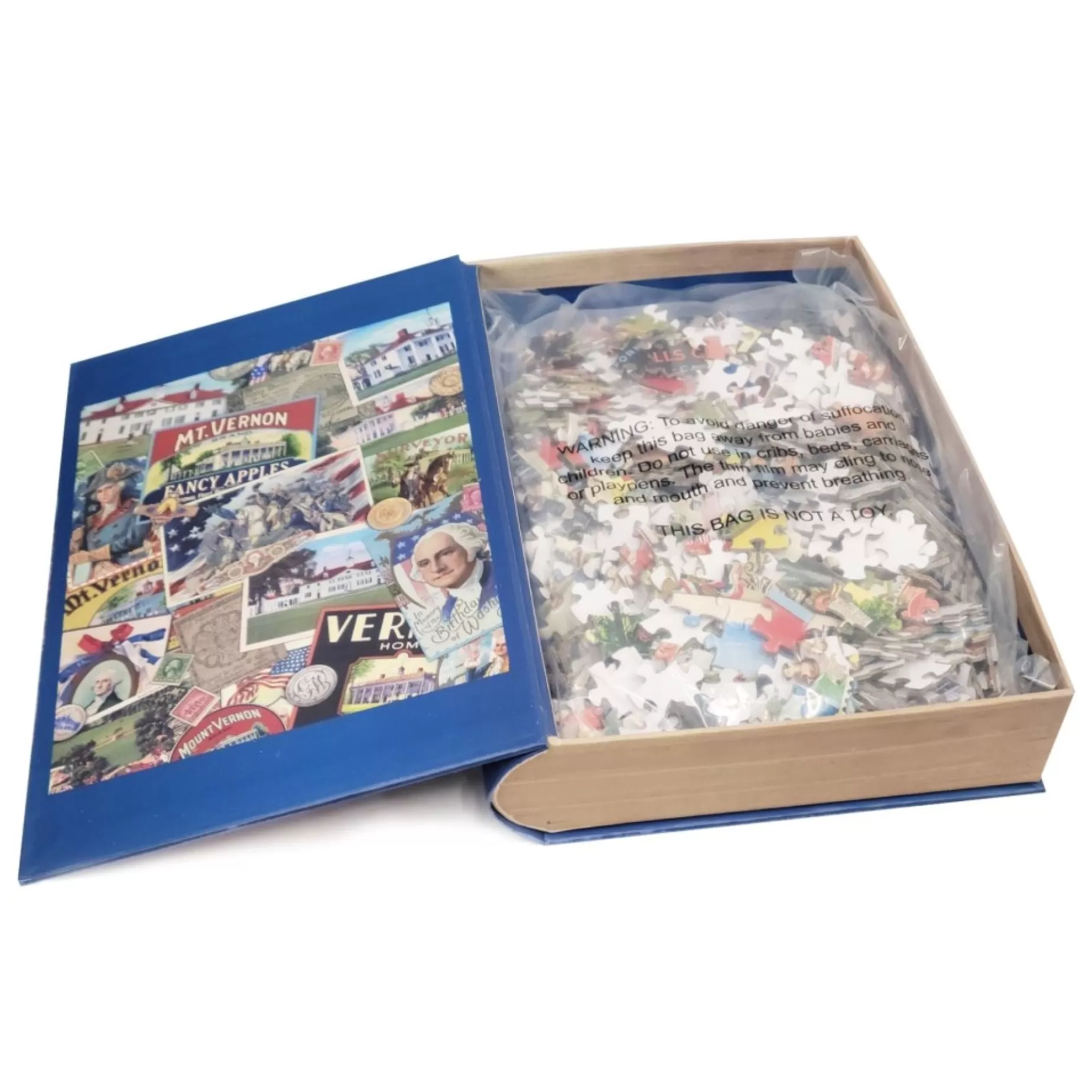 Mount Vernon Retro Ephemera Puzzle - 1000 Pieces<DESIGN MASTER ASSOCIATES Store