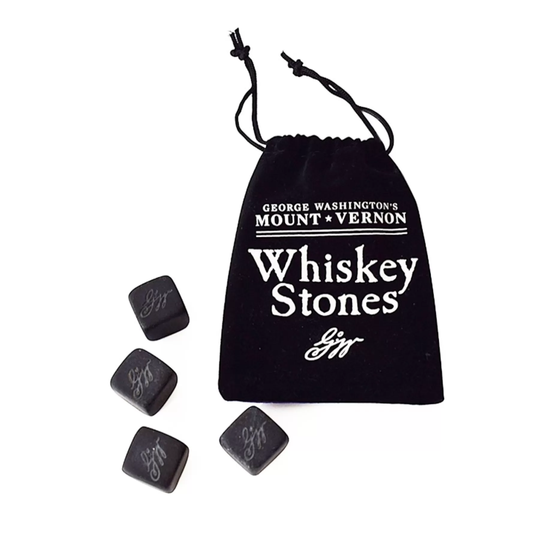 Mount Vernon's Basalt Whiskey Stones<* Store