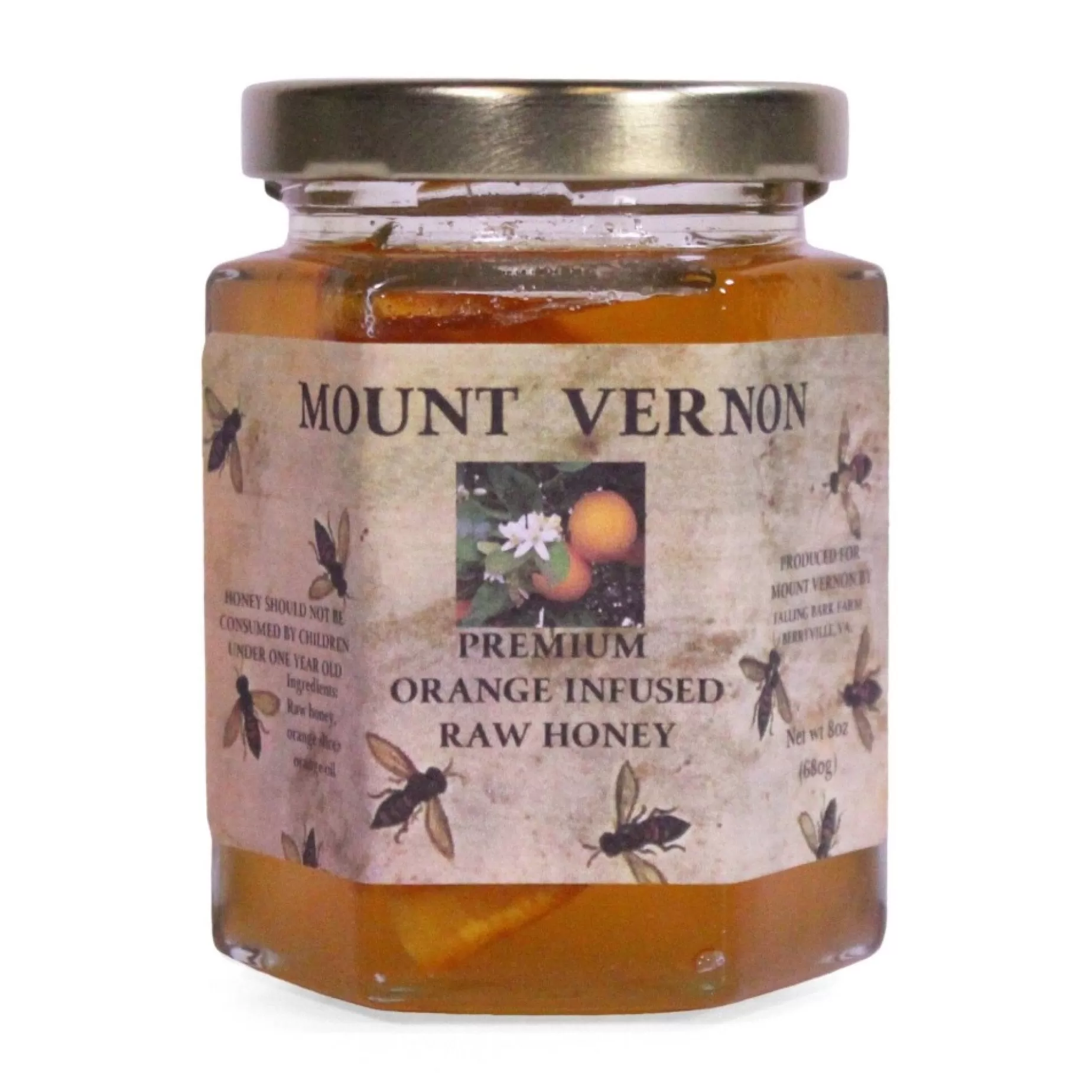 Orange Infused Raw Honey<* Online