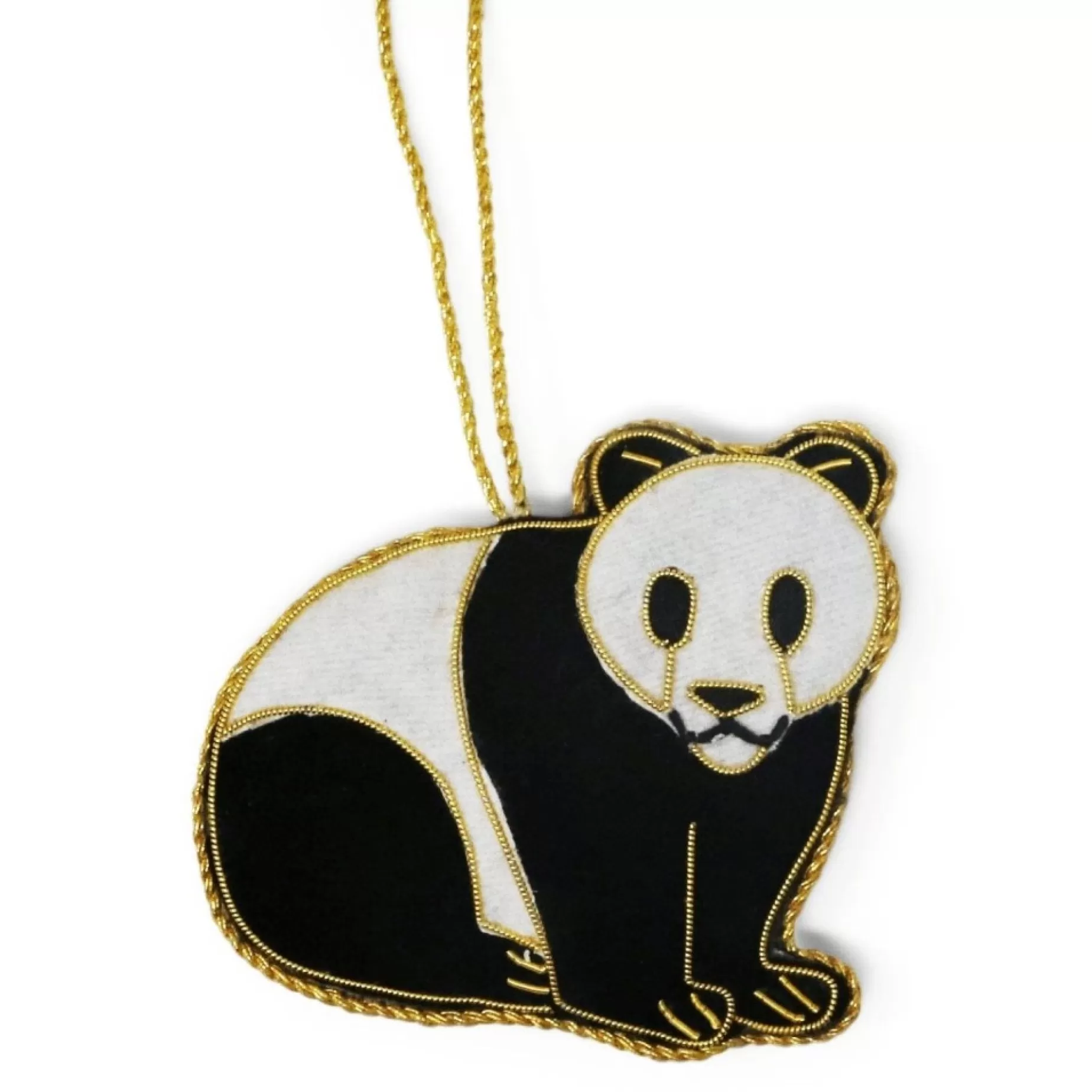 Panda Ornament<ST NICOLAS LTD. Store