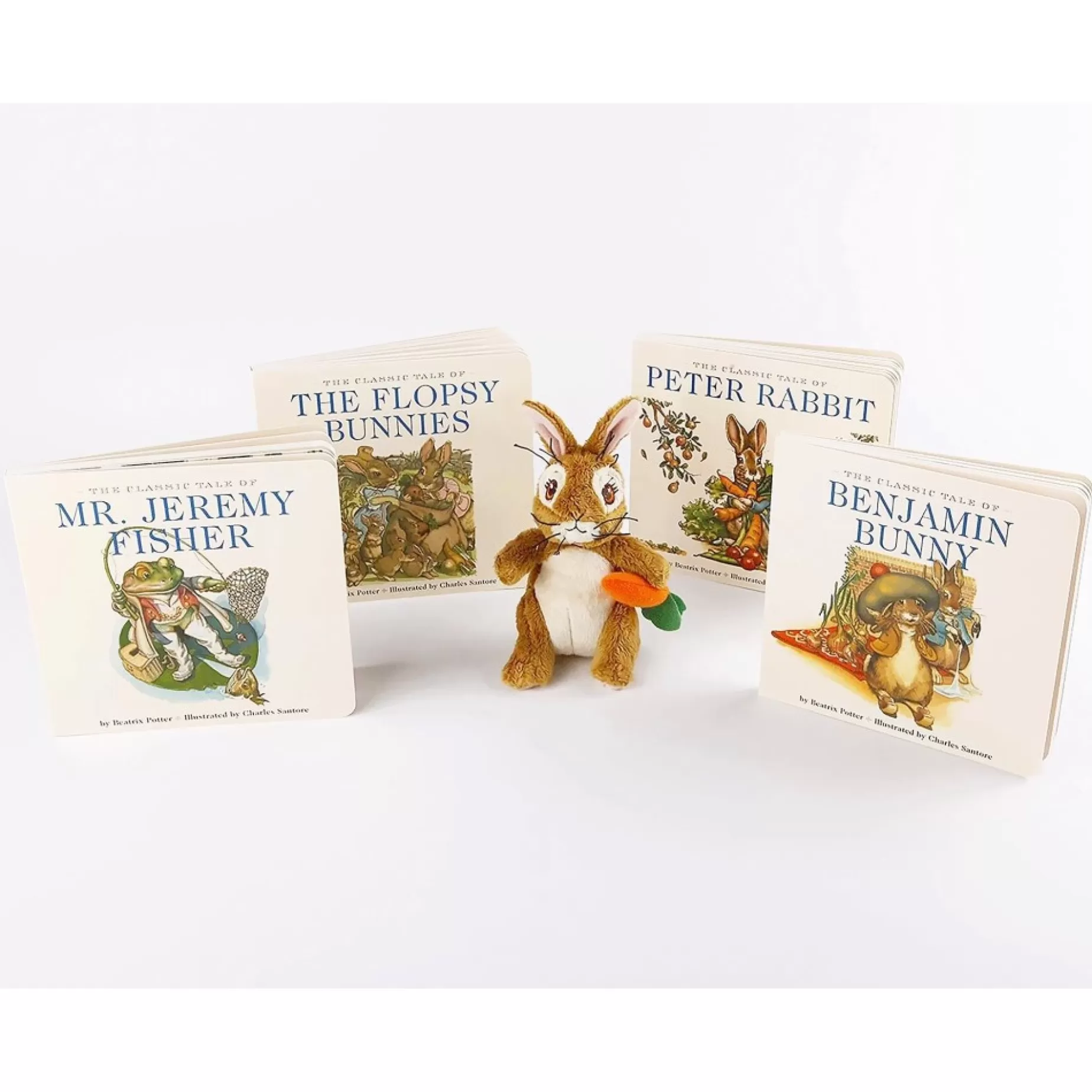 Peter Rabbit - Deluxe 4 Book & Plush Set<SIMON & SCHUSTER Sale