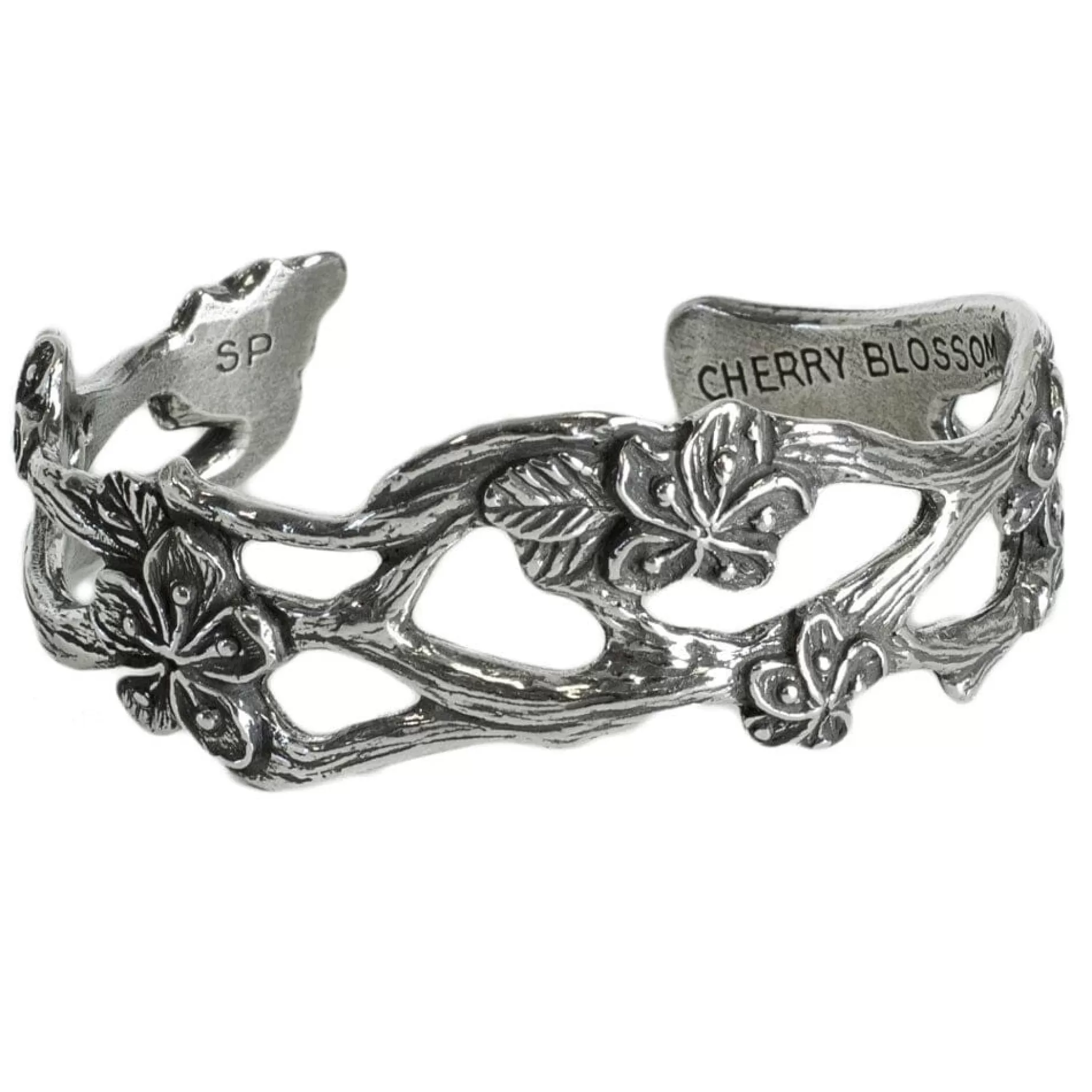 Pewter Cherry Blossom Bracelet<SALISBURY PEWTER Flash Sale