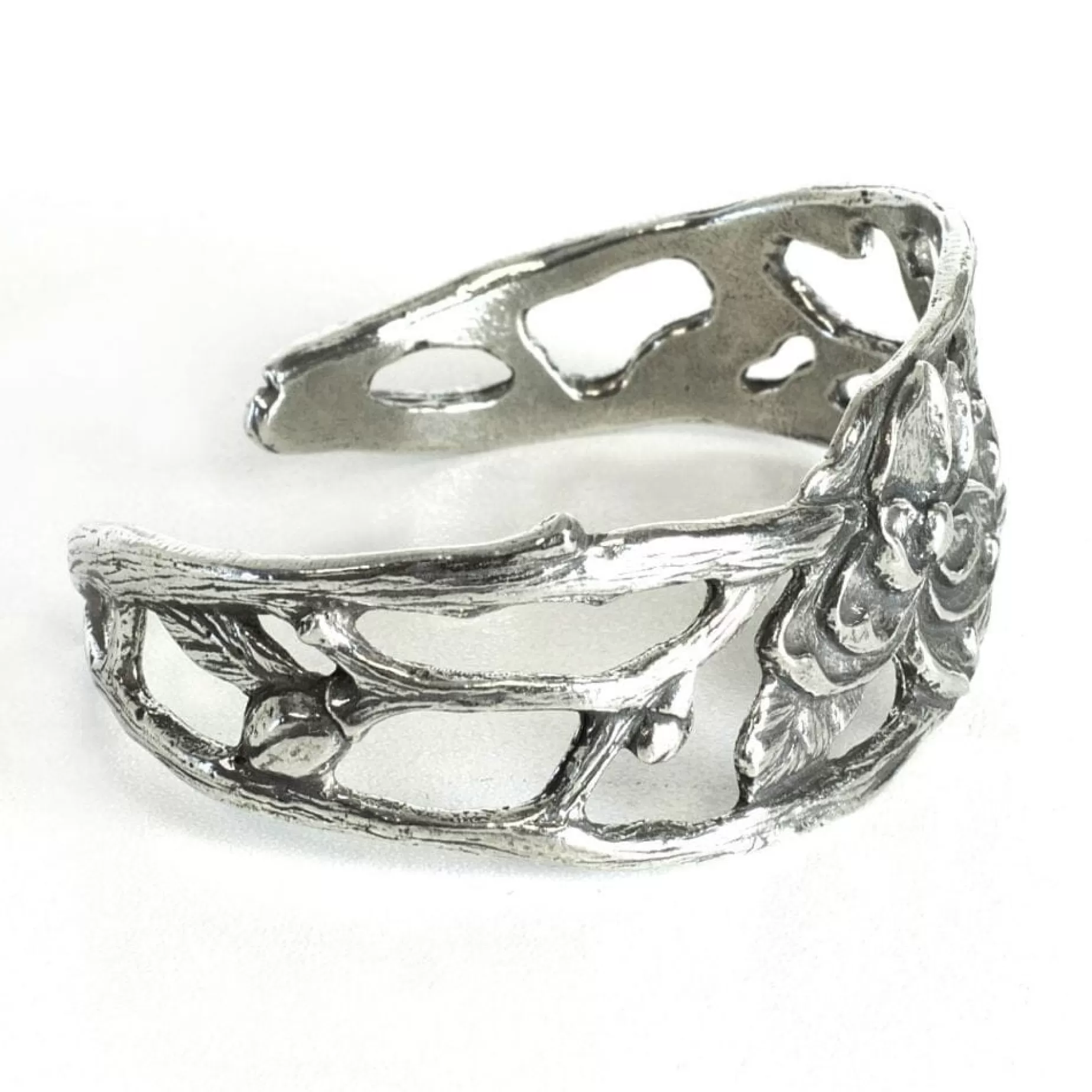 Pewter Magnolia Bracelet<SALISBURY PEWTER Best Sale