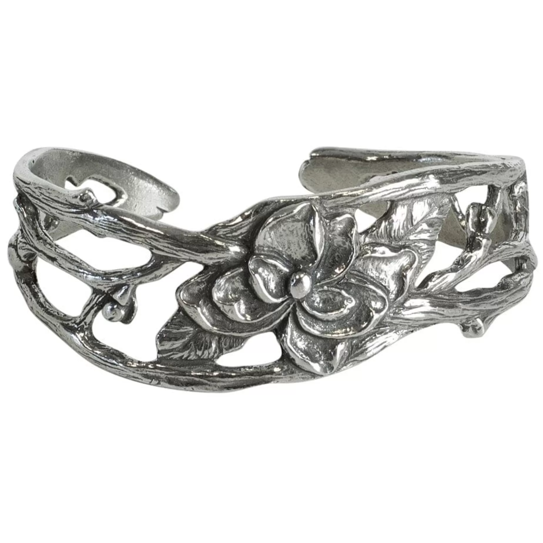 Pewter Magnolia Bracelet<SALISBURY PEWTER Best Sale