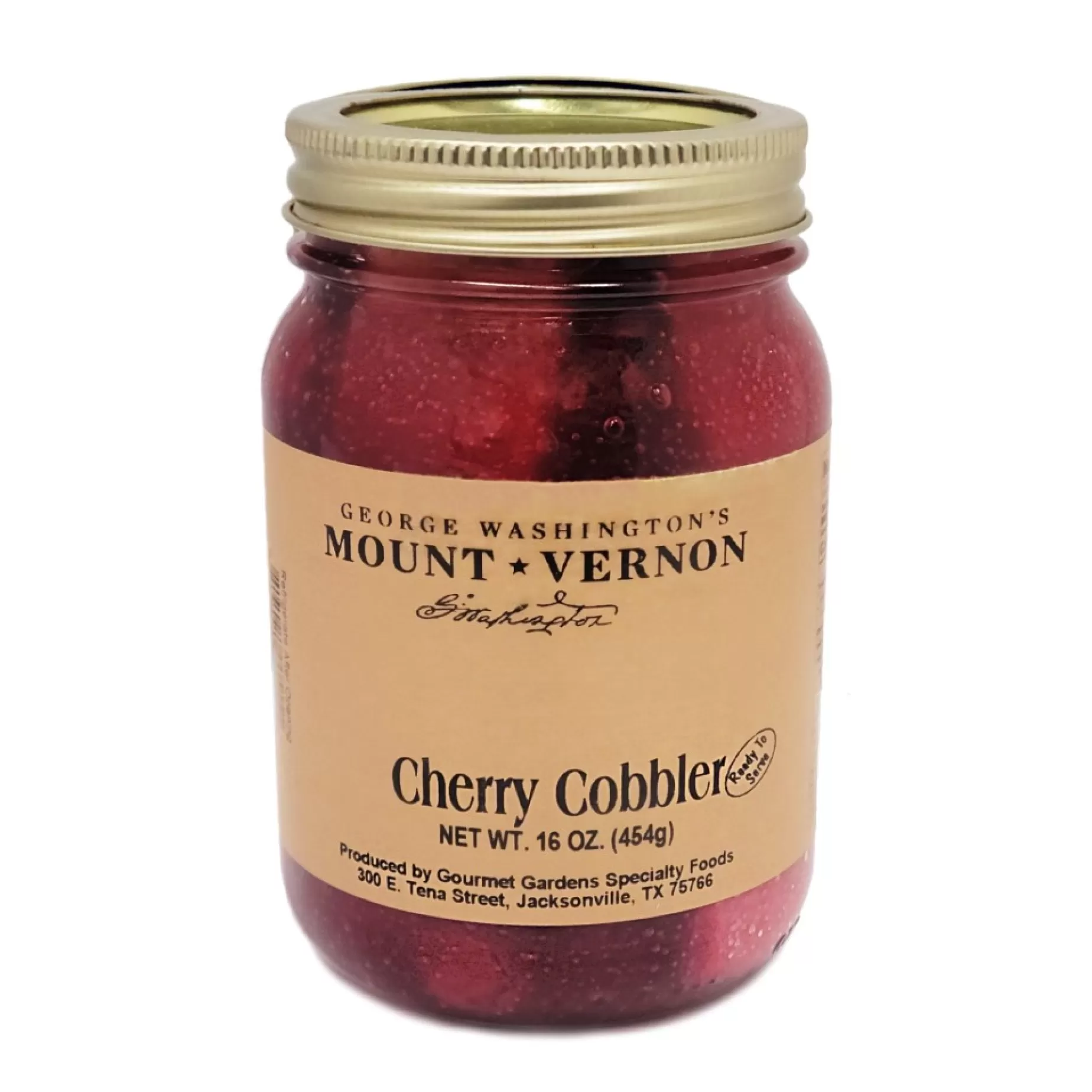 Ready-To-Serve Jarred Cobbler - Cherry<GOURMET GARDENS SPECIALTY FOODS INC Sale