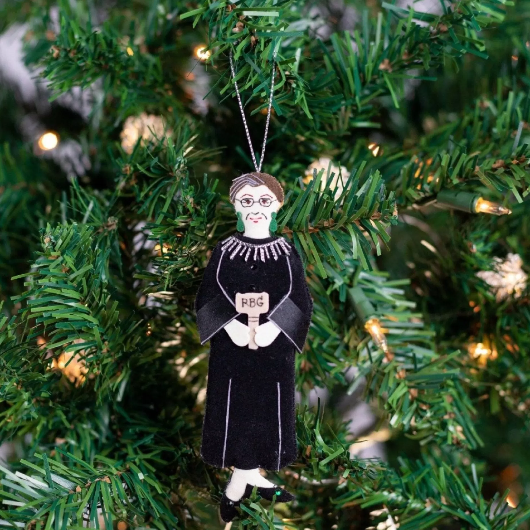 Ruth Bader Ginsburg Ornament<ST NICOLAS LTD. Best