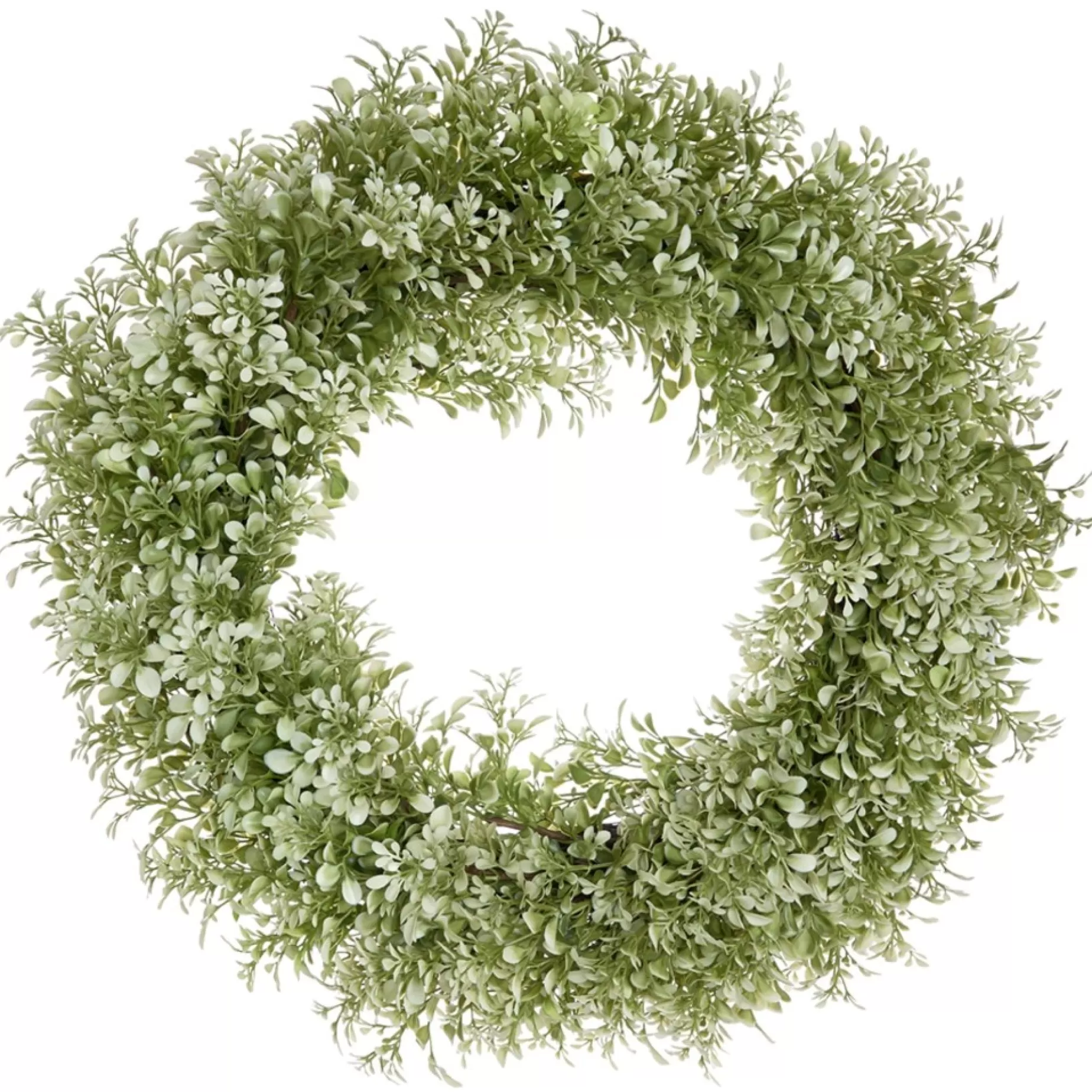 Sage Green Faux Boxwood Wreath - 22"<ALLSTATE FLORAL Clearance