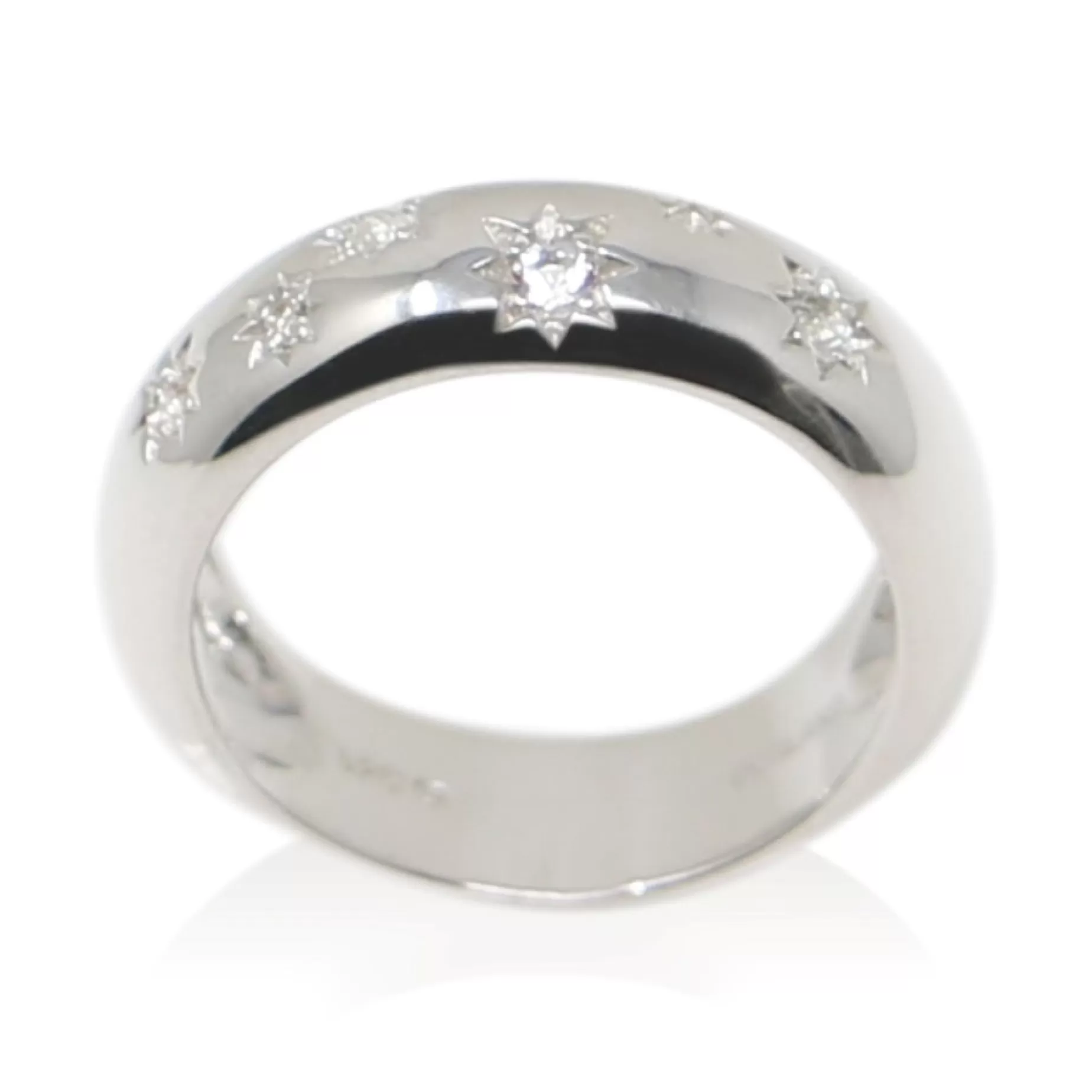 Sterling Silver And White Topaz Ring Star<Color Craft Inc Online