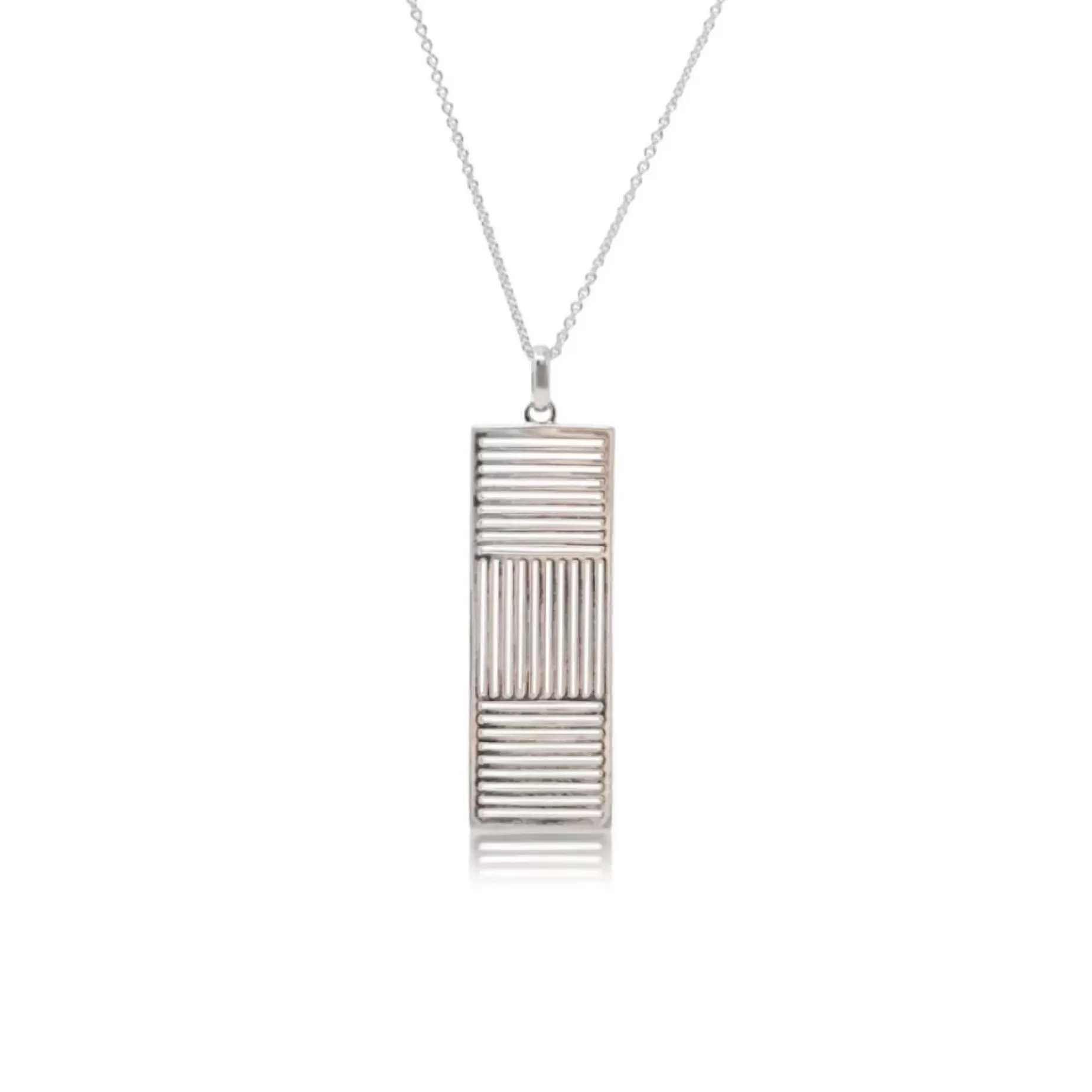 Sterling Silver Shutter Pendant<Color Craft Inc Store