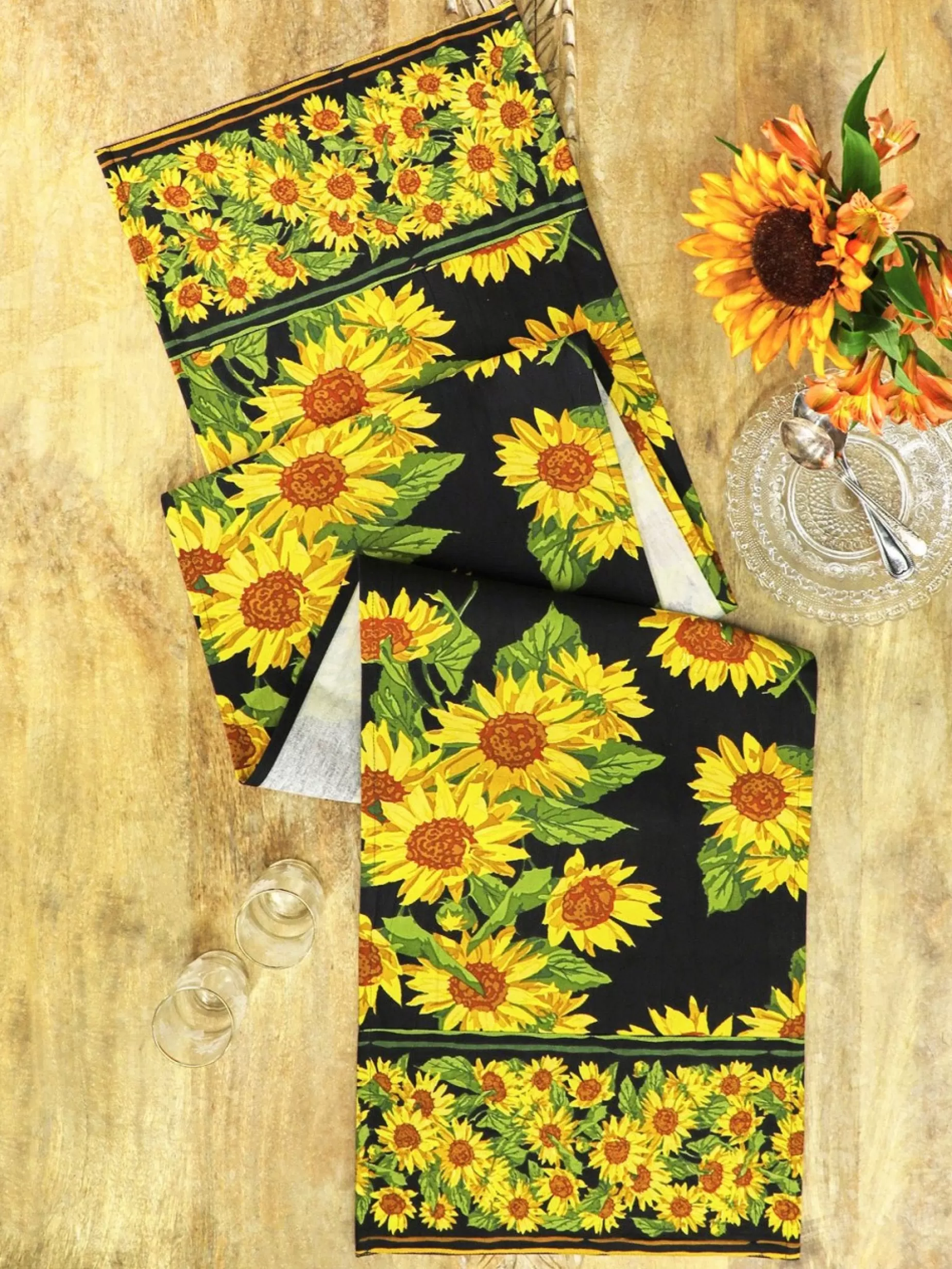 Sunflower Valley Table Runner - Fall Table Runner<CORNELL ONLINE LLC Discount